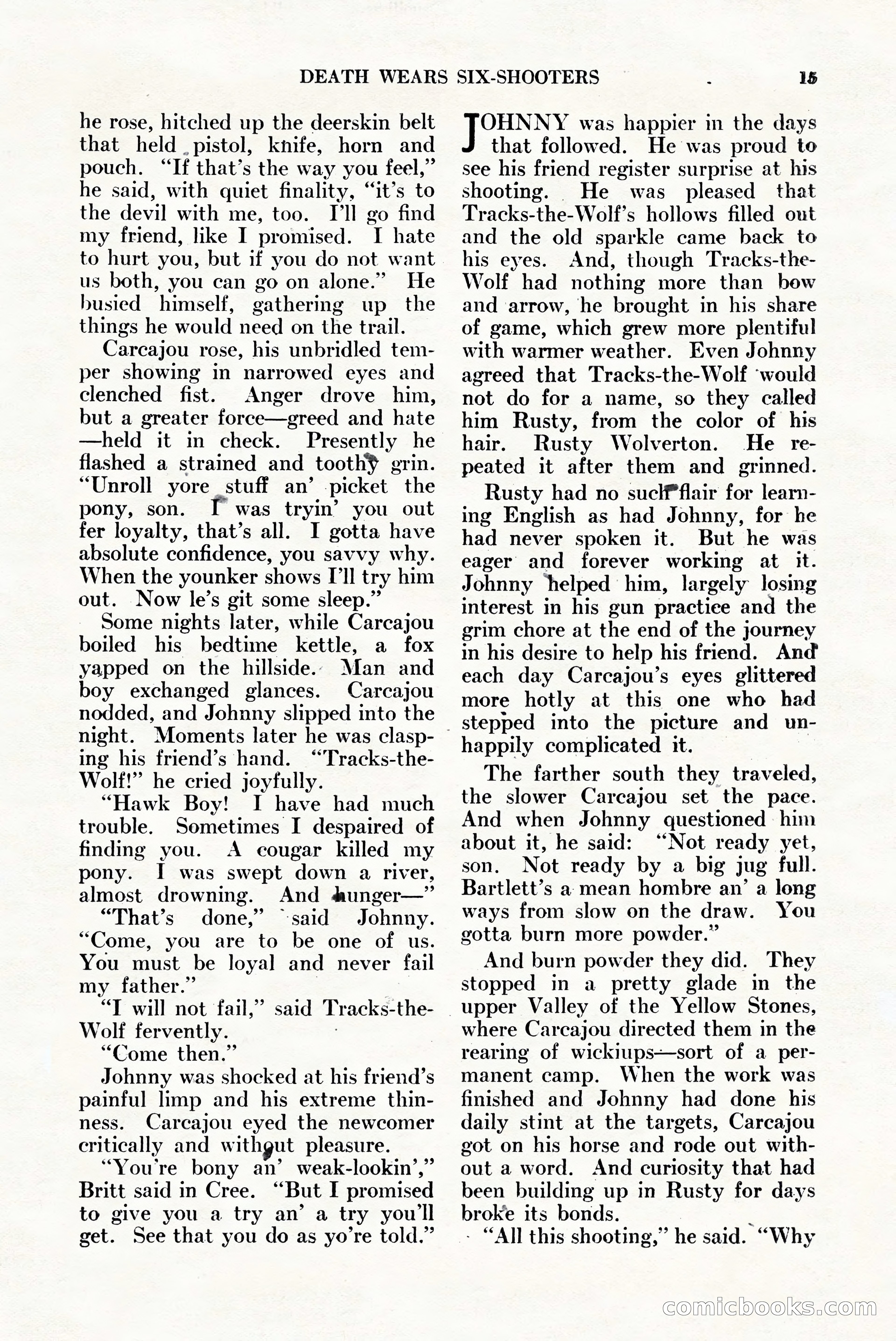 Western Adventures, April 1943 — page 15 of 164
