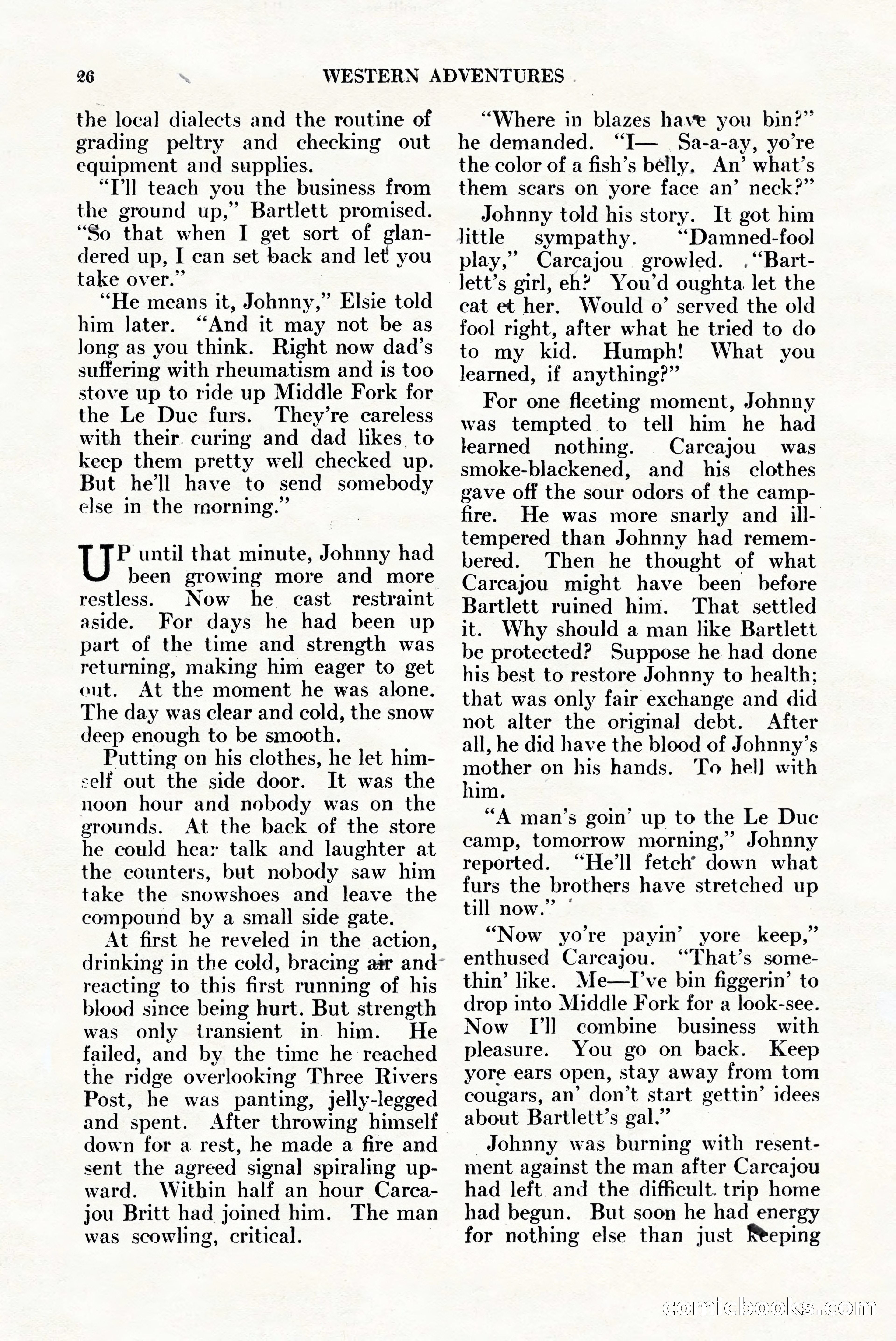 Western Adventures, April 1943 — page 26 of 164