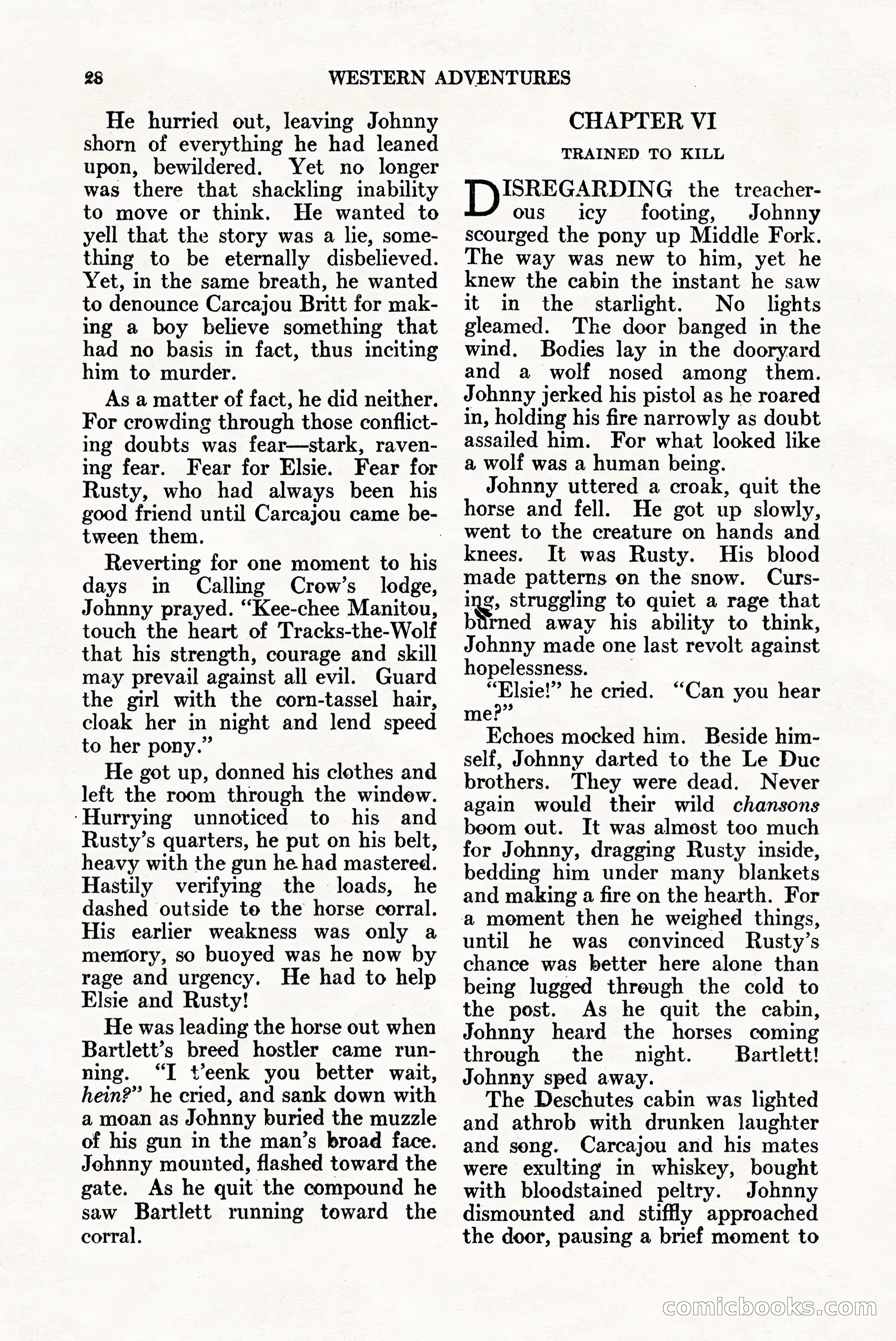 Western Adventures, April 1943 — page 28 of 164