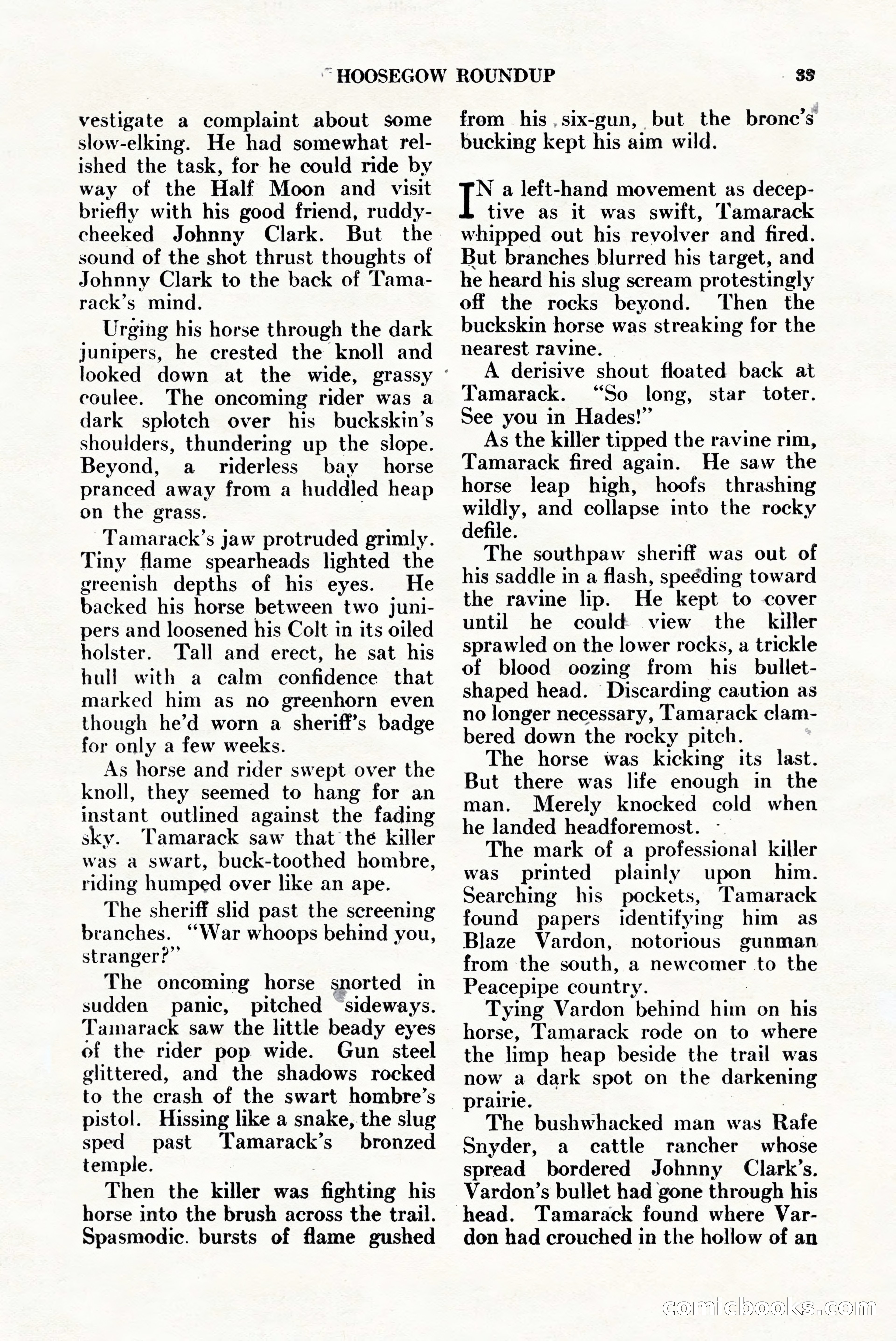 Western Adventures, April 1943 — page 33 of 164
