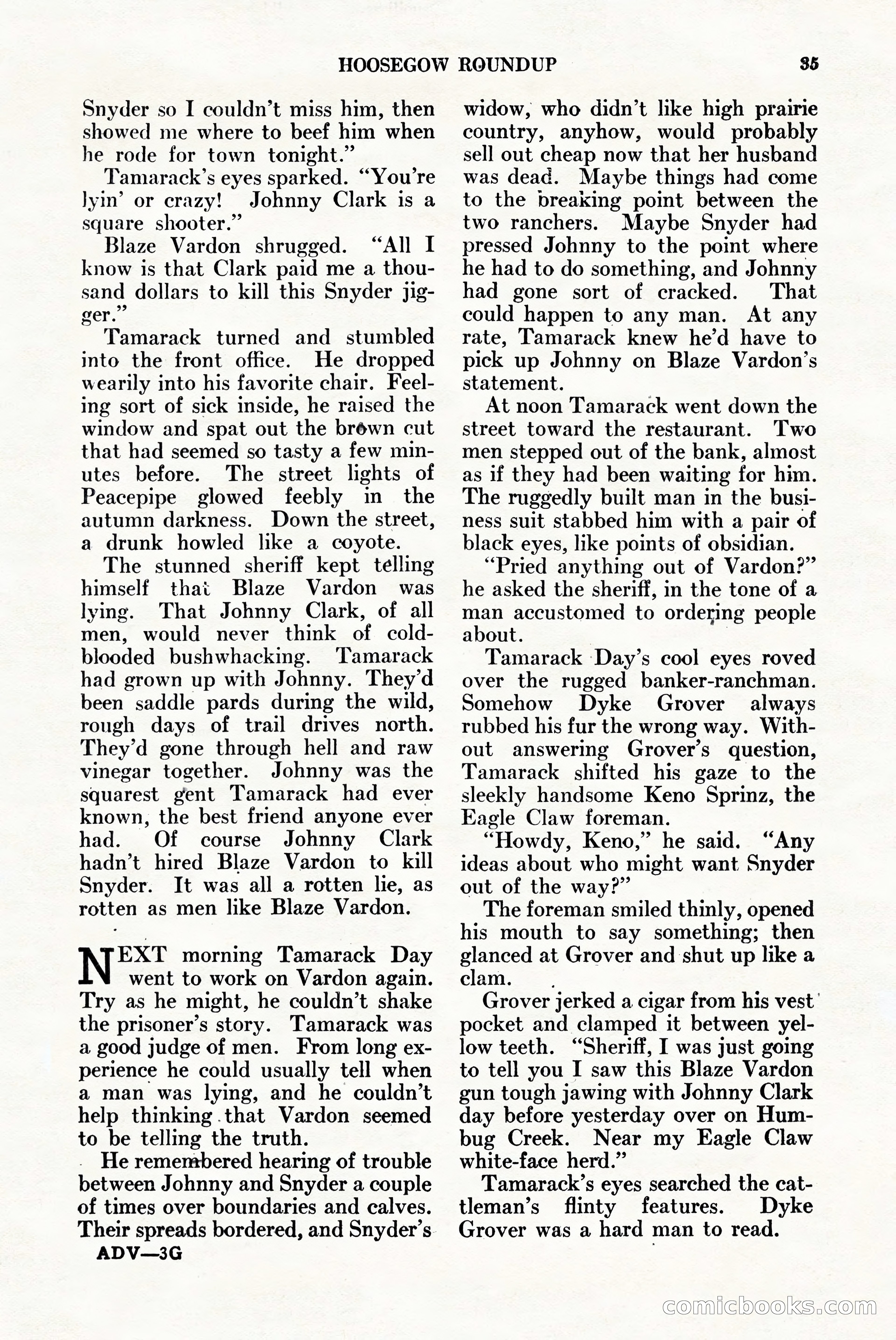Western Adventures, April 1943 — page 35 of 164