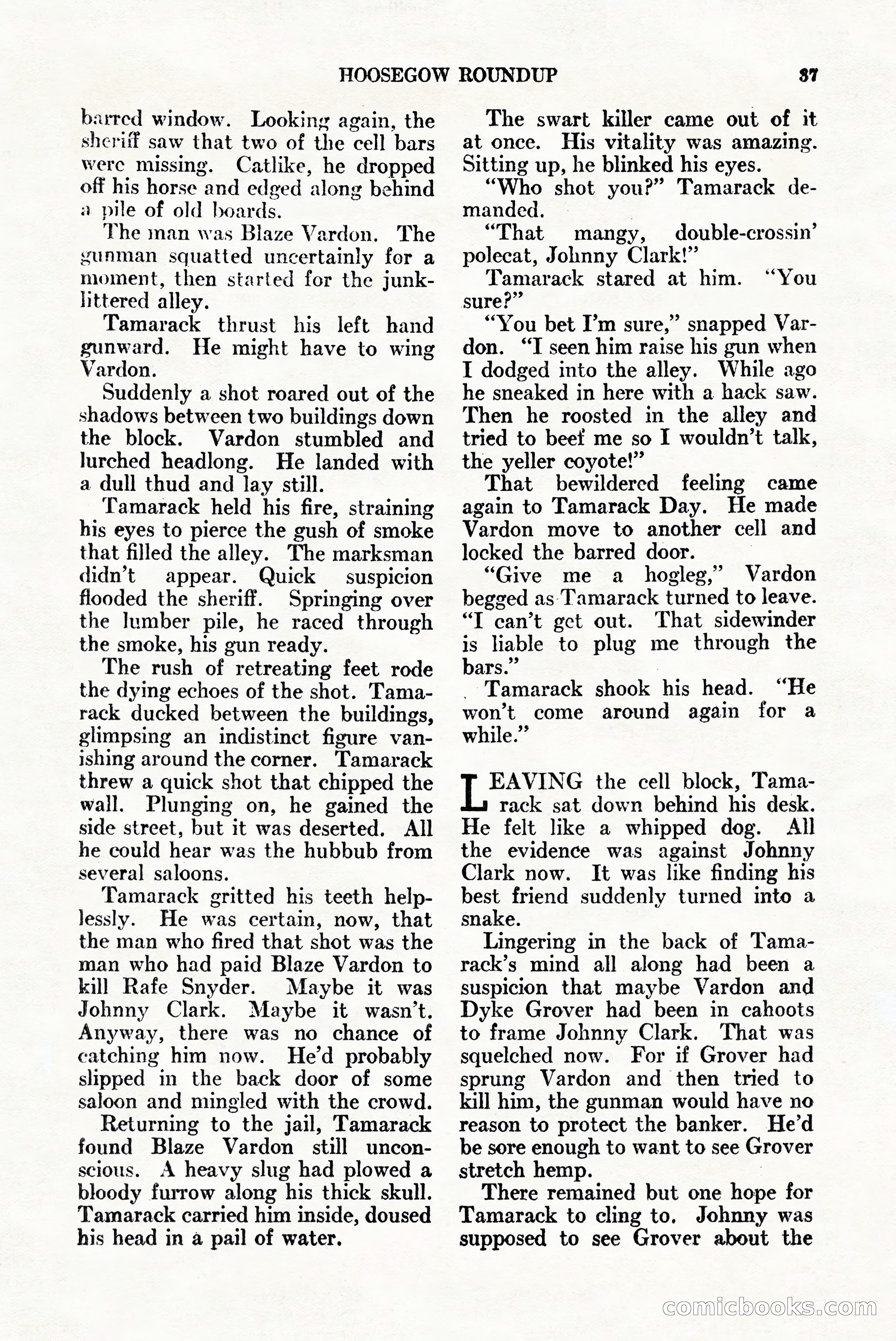 Western Adventures, April 1943 — page 37 of 164