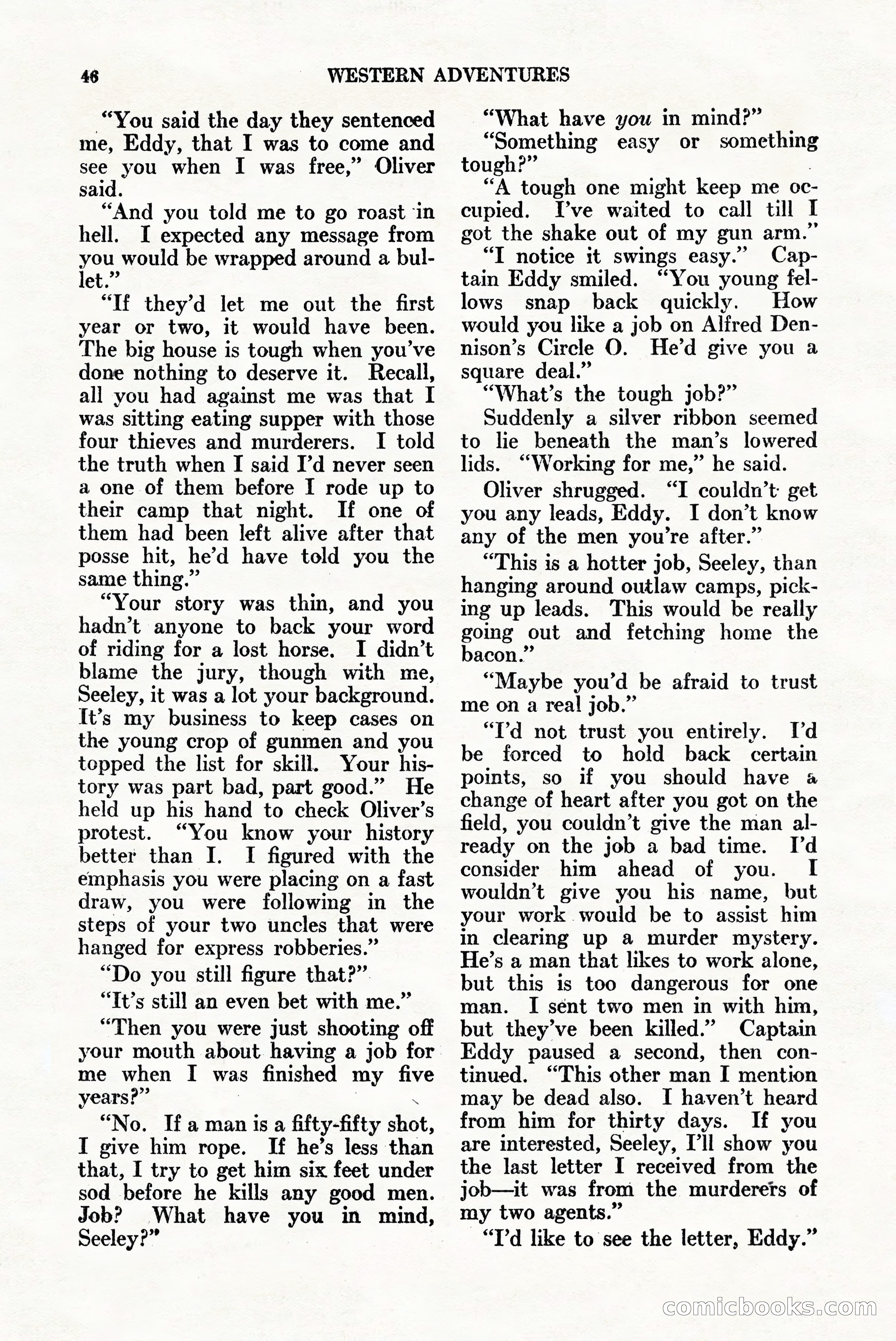 Western Adventures, April 1943 — page 46 of 164