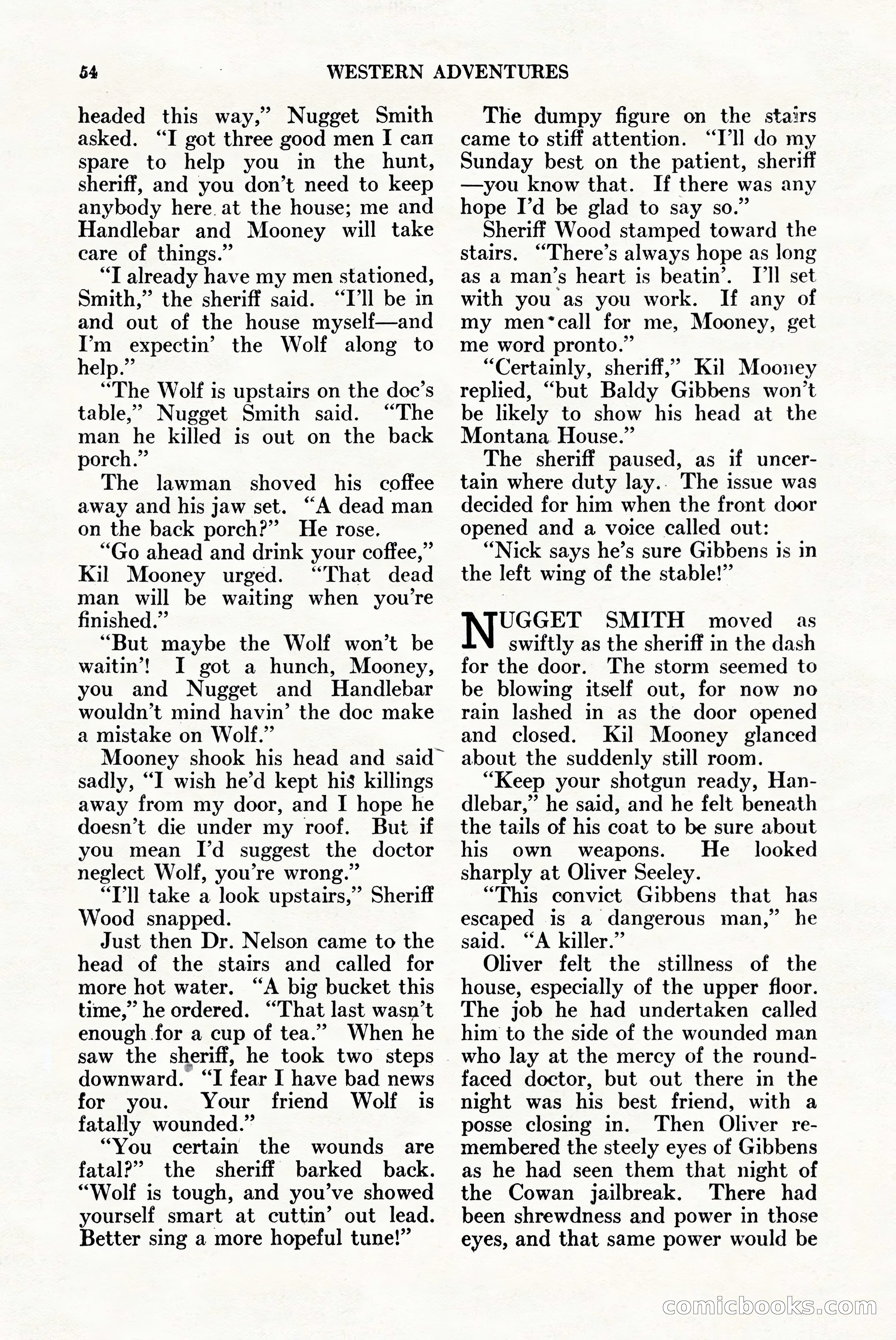 Western Adventures, April 1943 — page 54 of 164