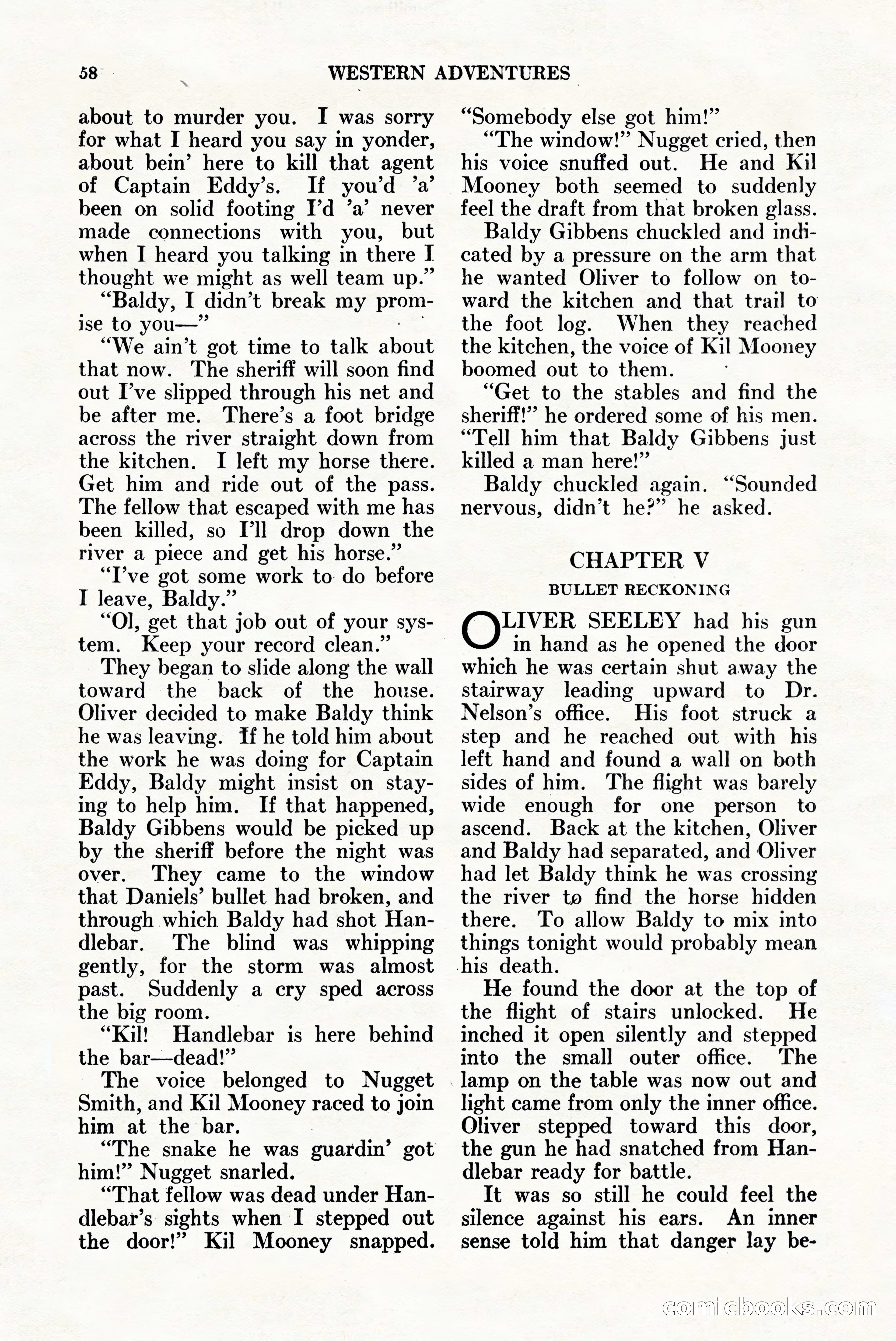 Western Adventures, April 1943 — page 58 of 164