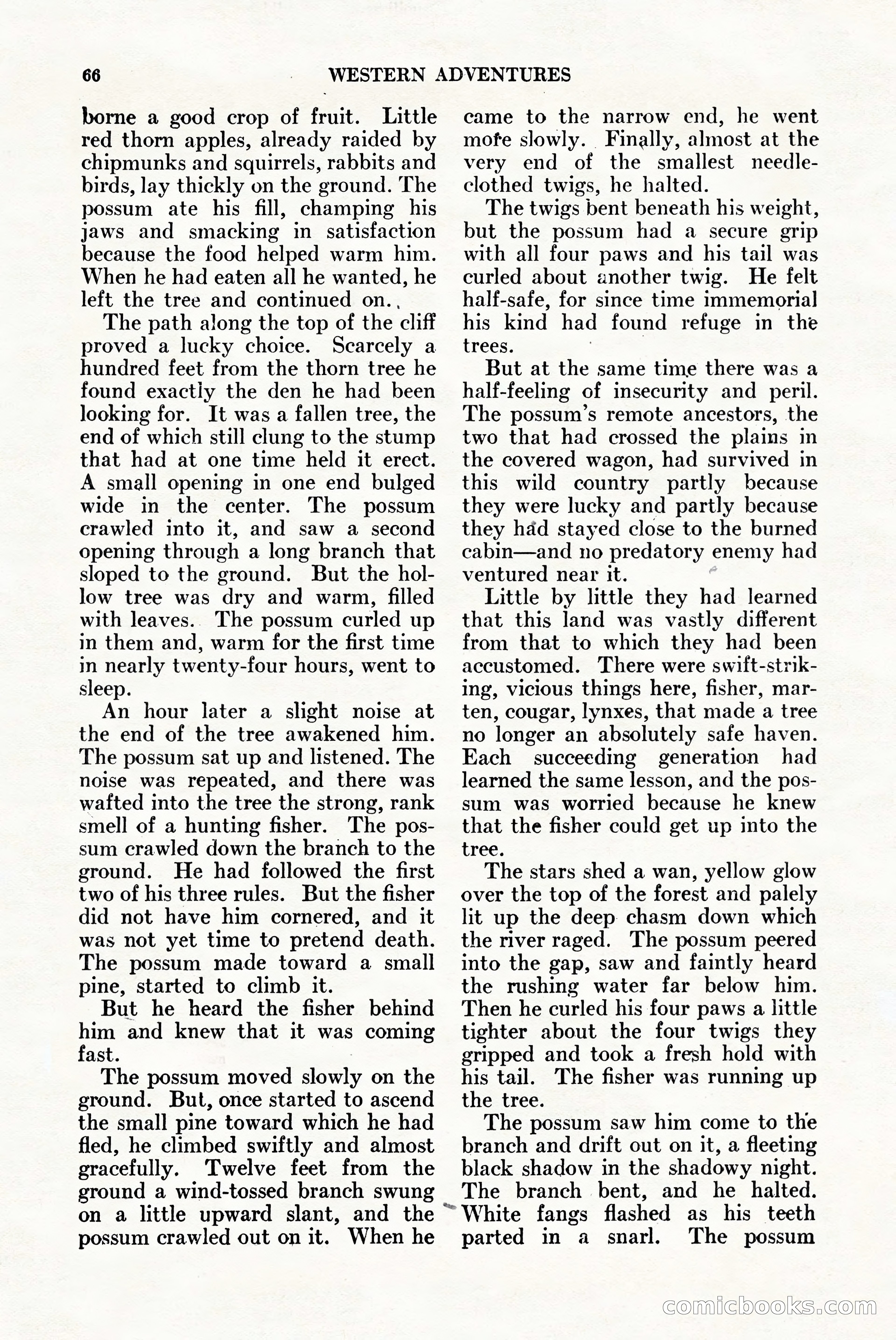 Western Adventures, April 1943 — page 66 of 164