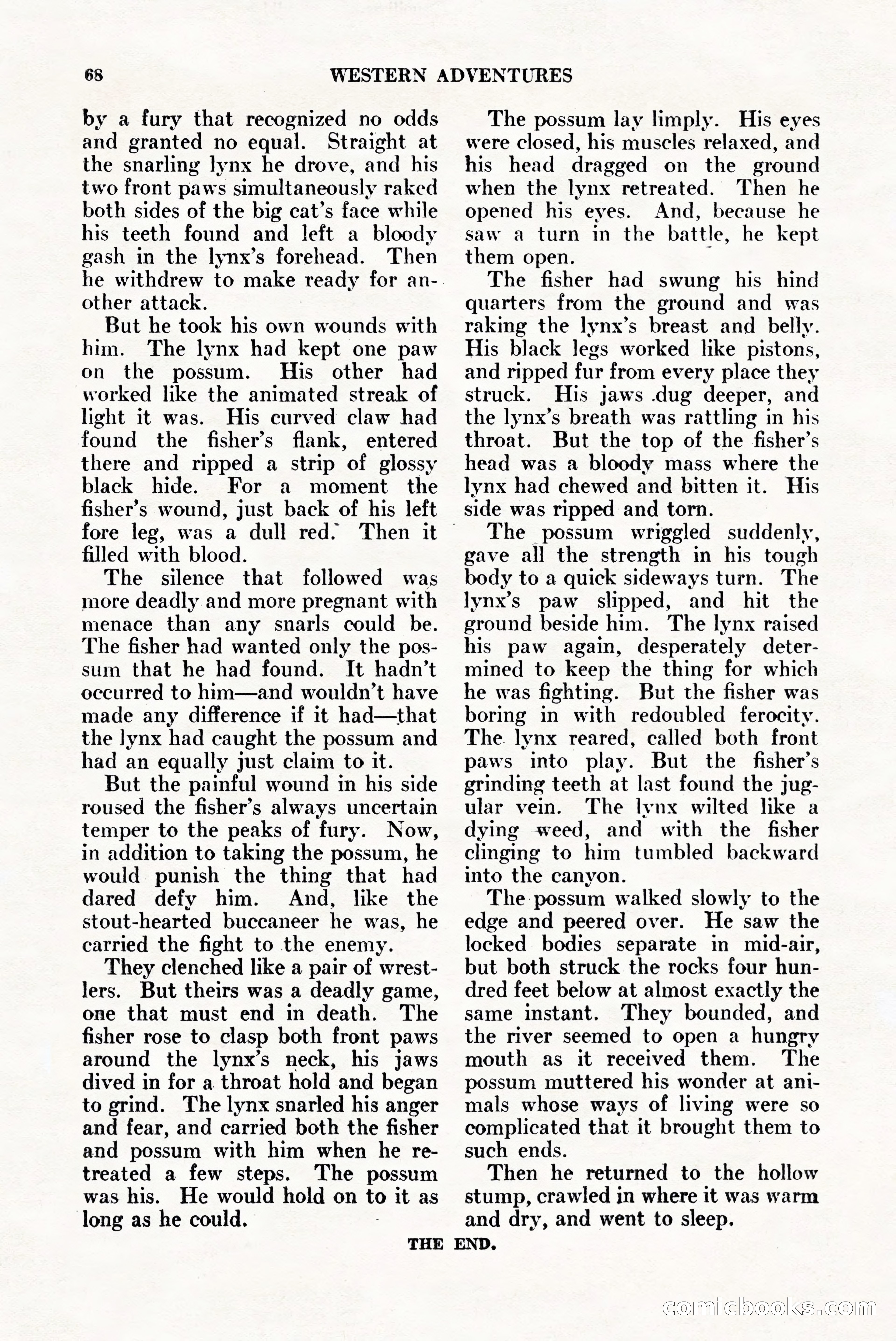 Western Adventures, April 1943 — page 68 of 164