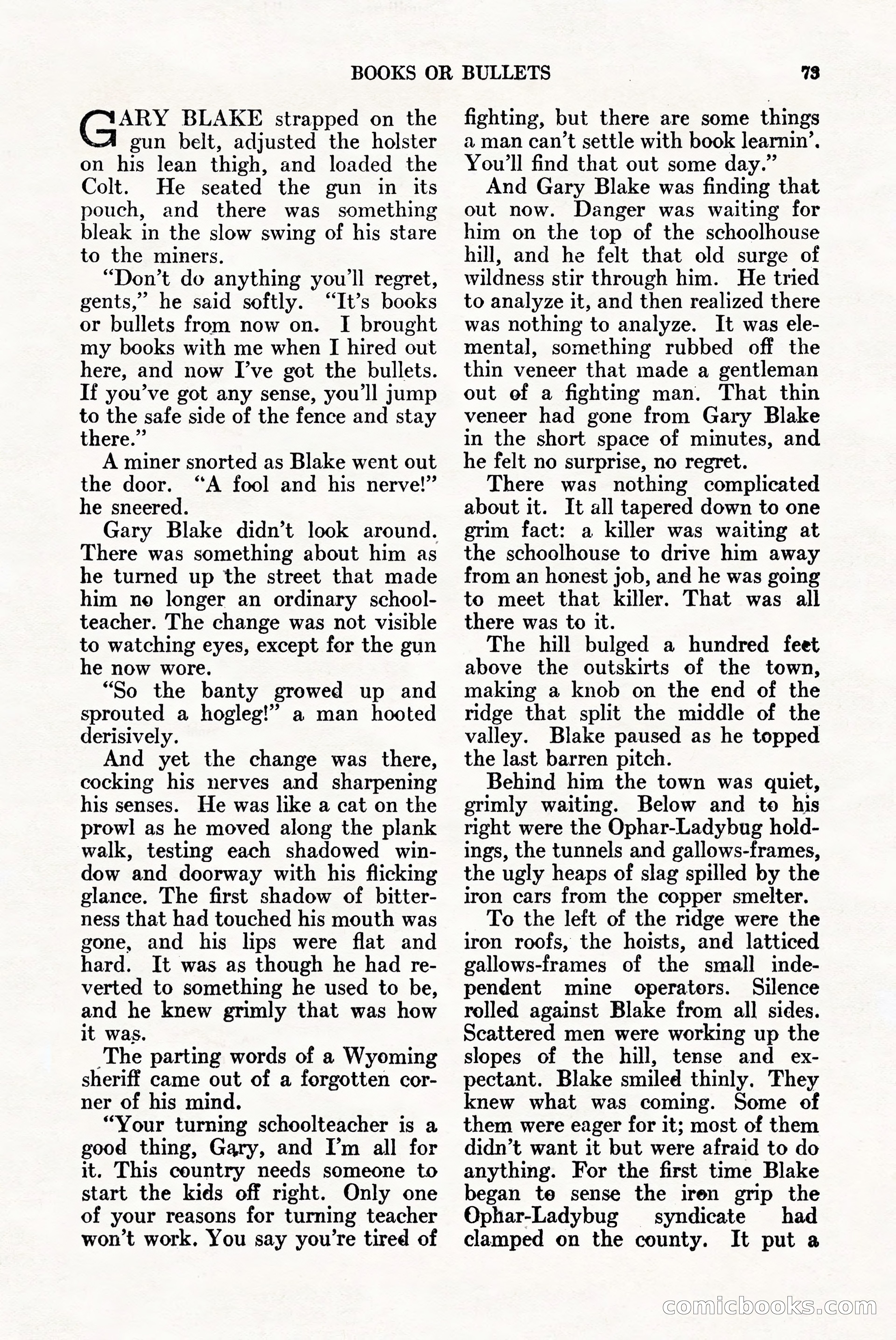 Western Adventures, April 1943 — page 73 of 164