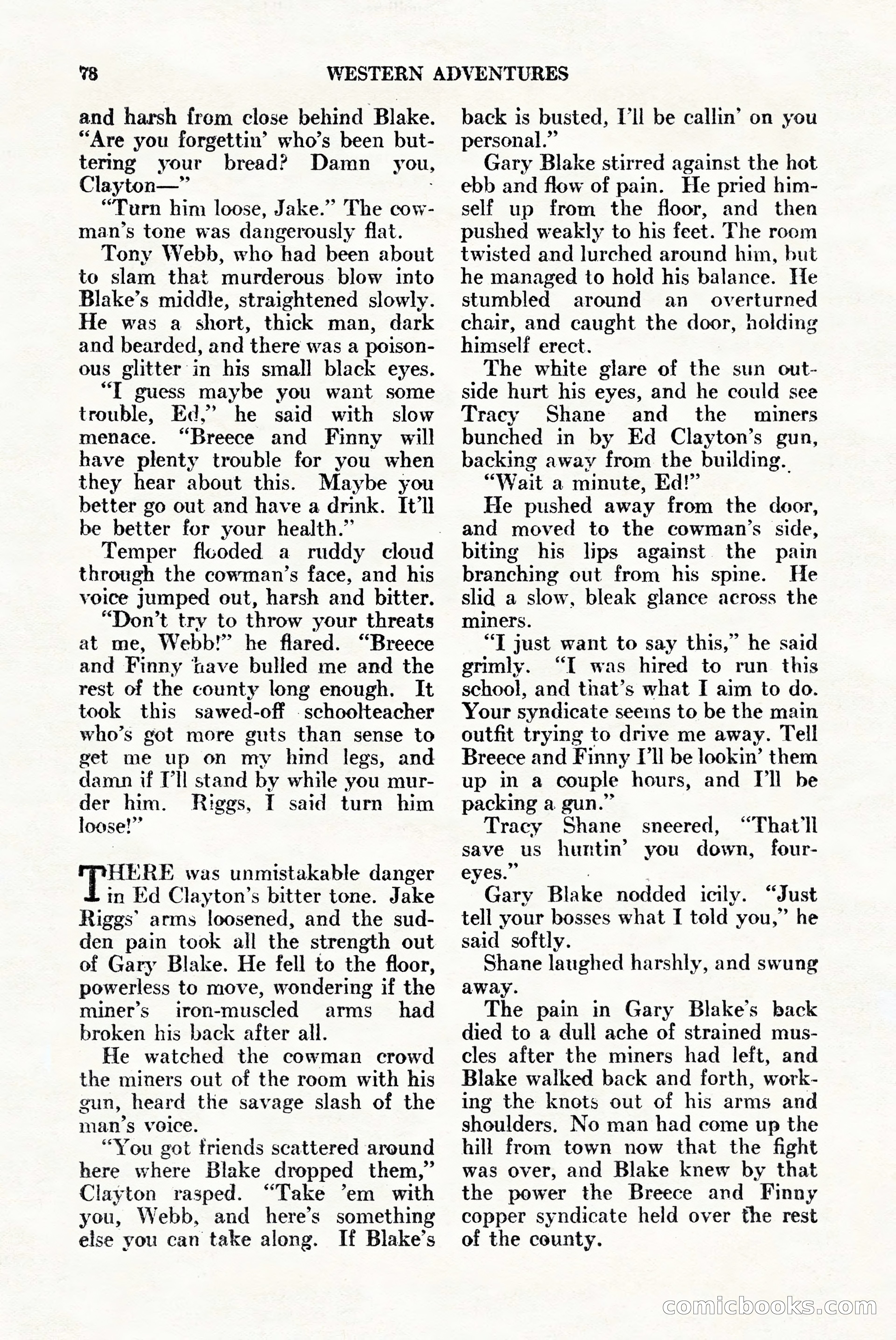 Western Adventures, April 1943 — page 78 of 164