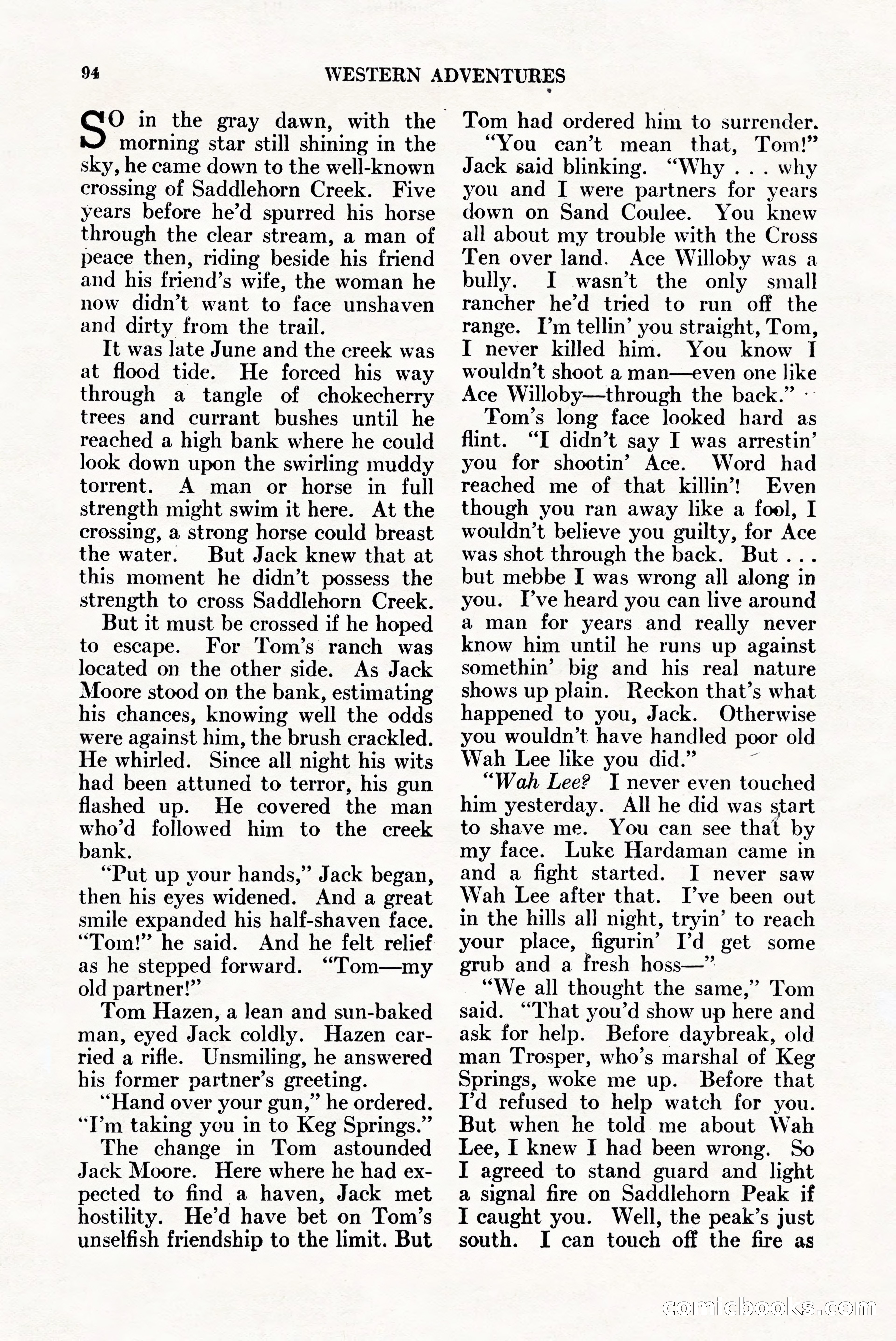Western Adventures, April 1943 — page 94 of 164