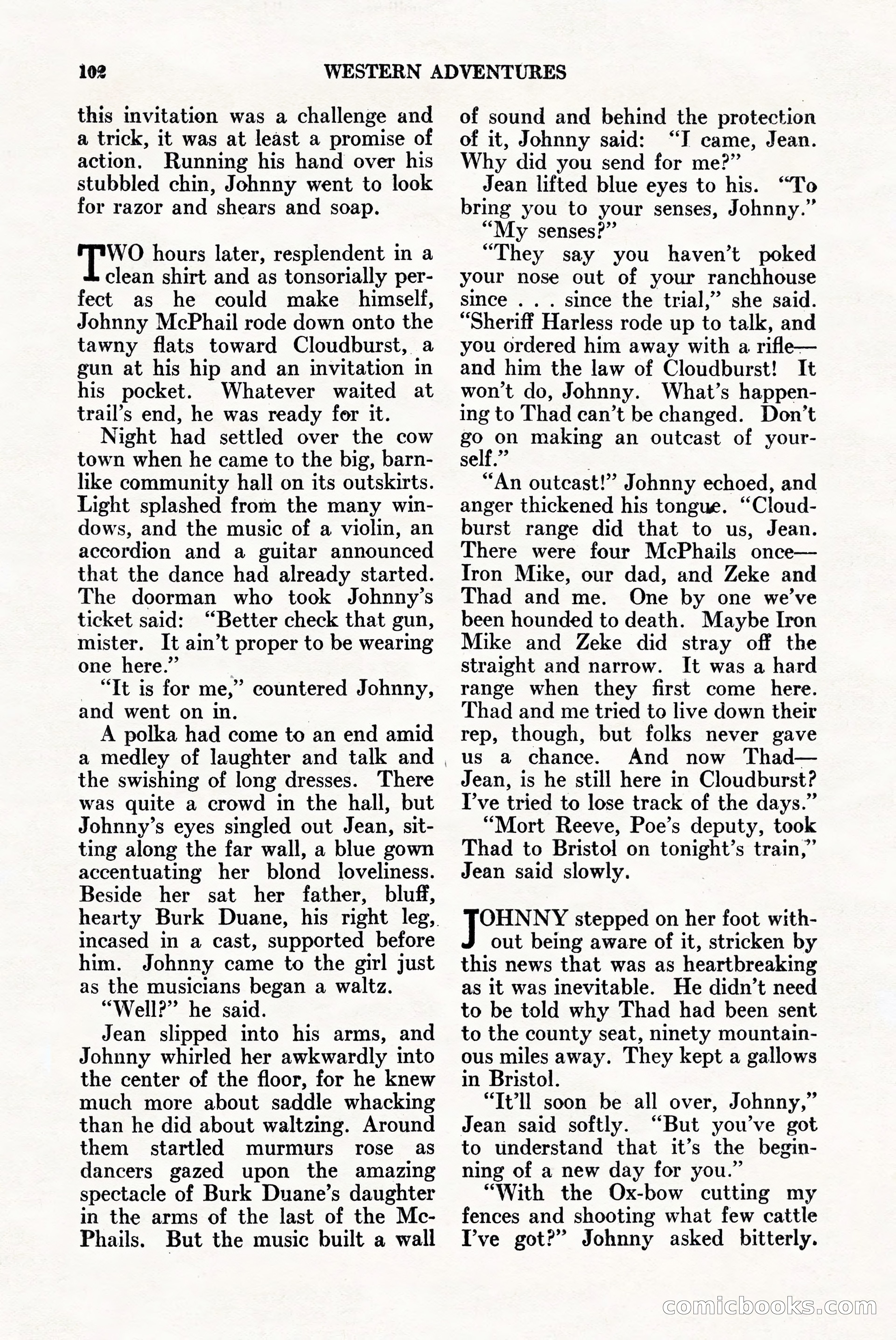 Western Adventures, April 1943 — page 102 of 164