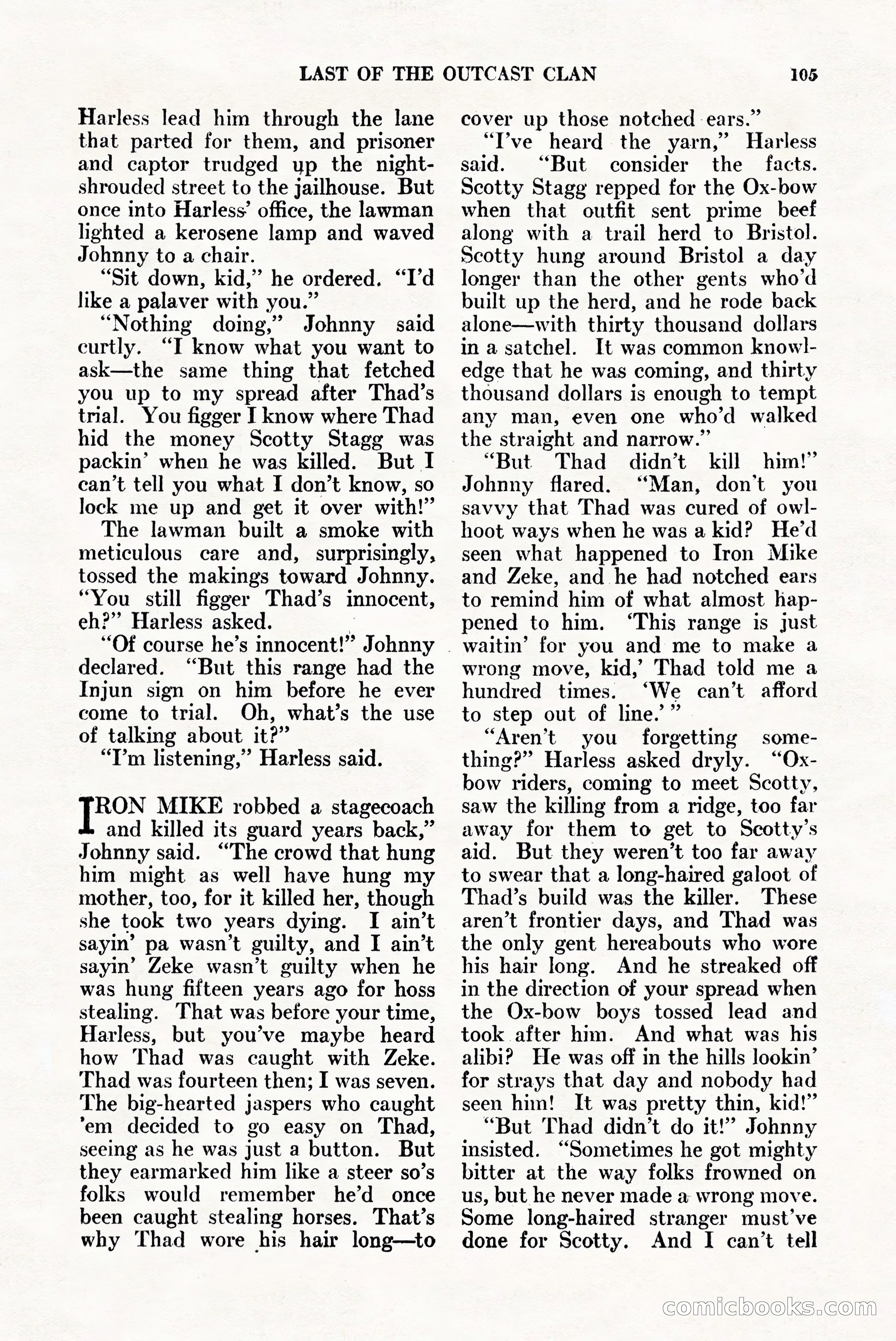 Western Adventures, April 1943 — page 105 of 164