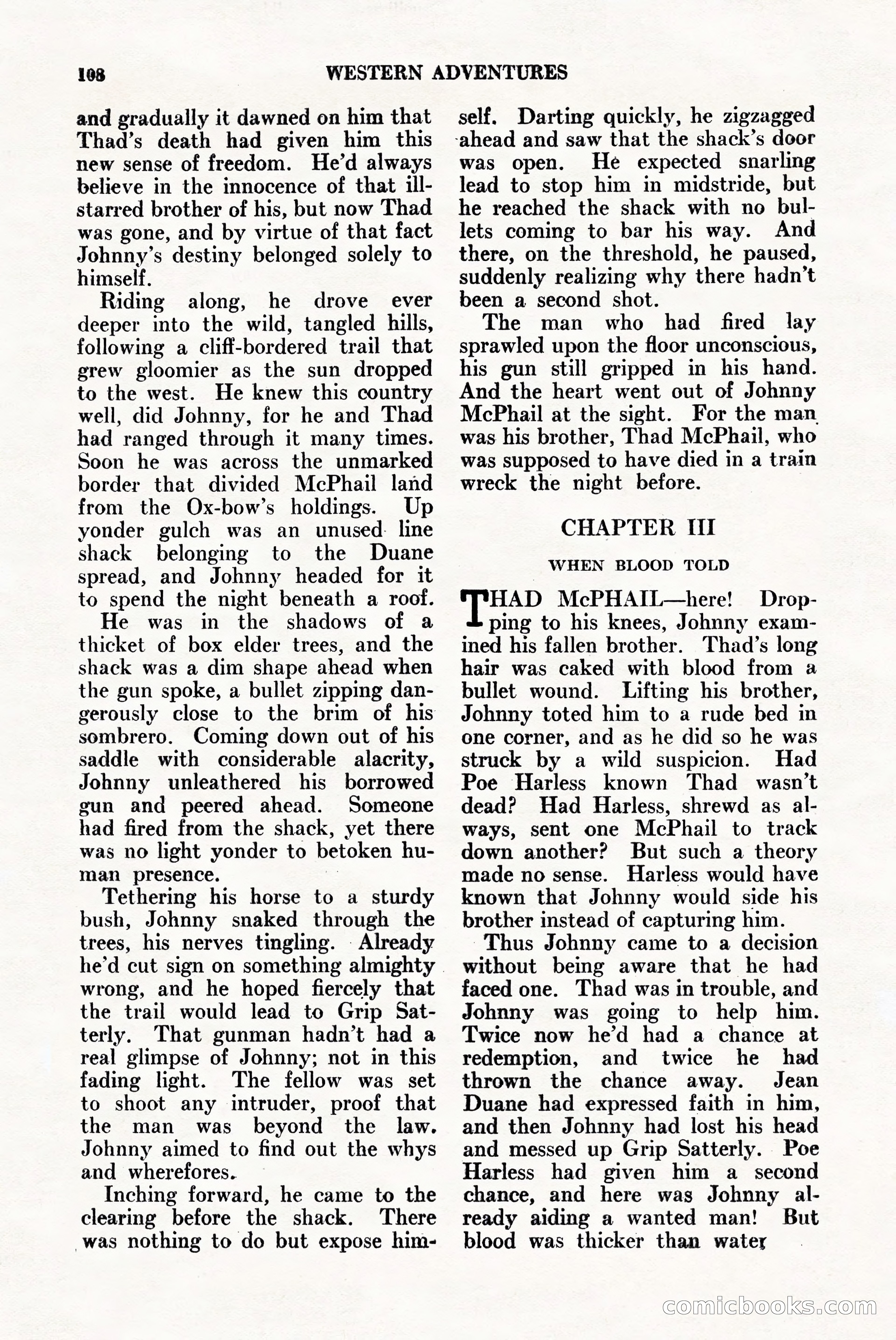 Western Adventures, April 1943 — page 108 of 164