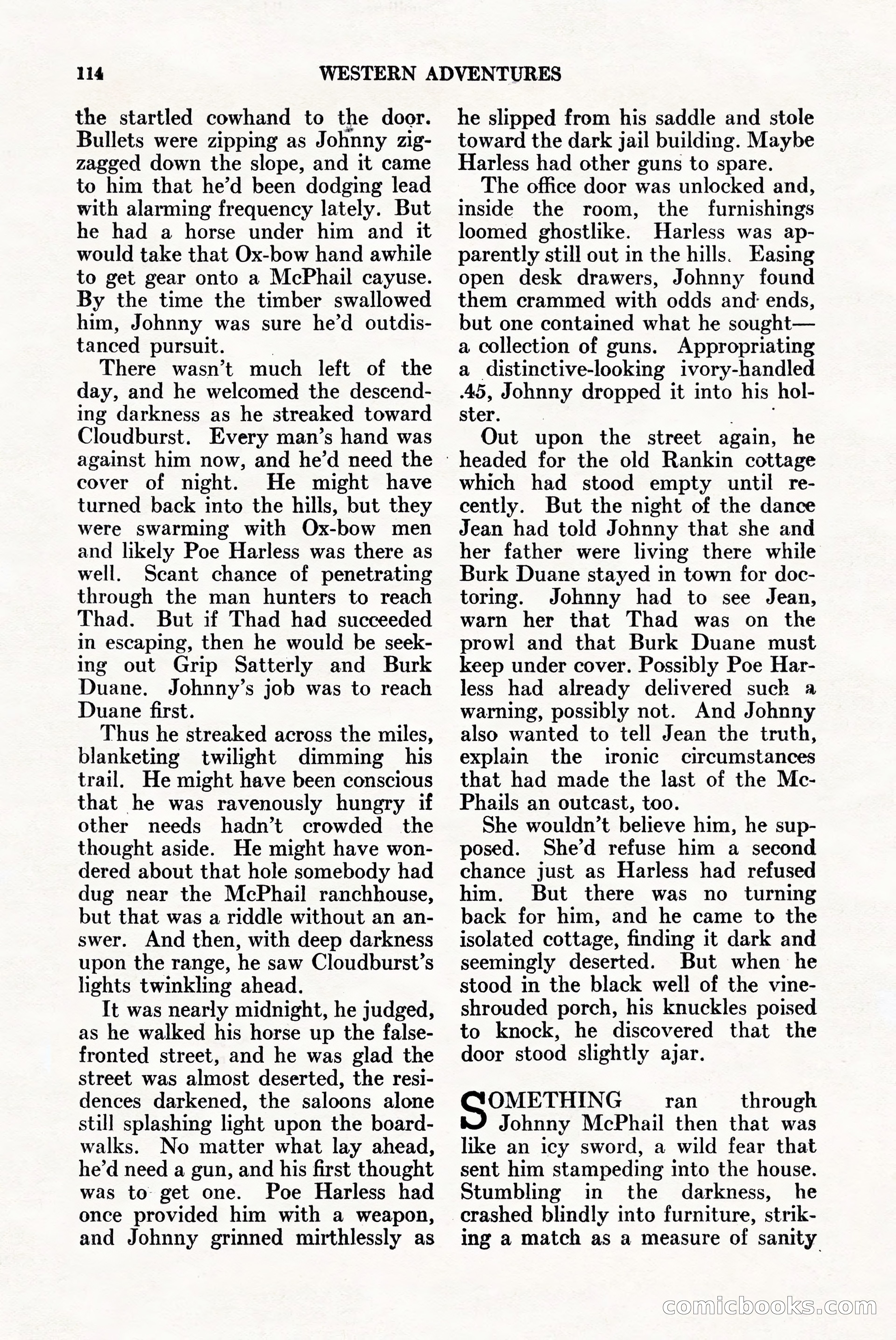 Western Adventures, April 1943 — page 114 of 164