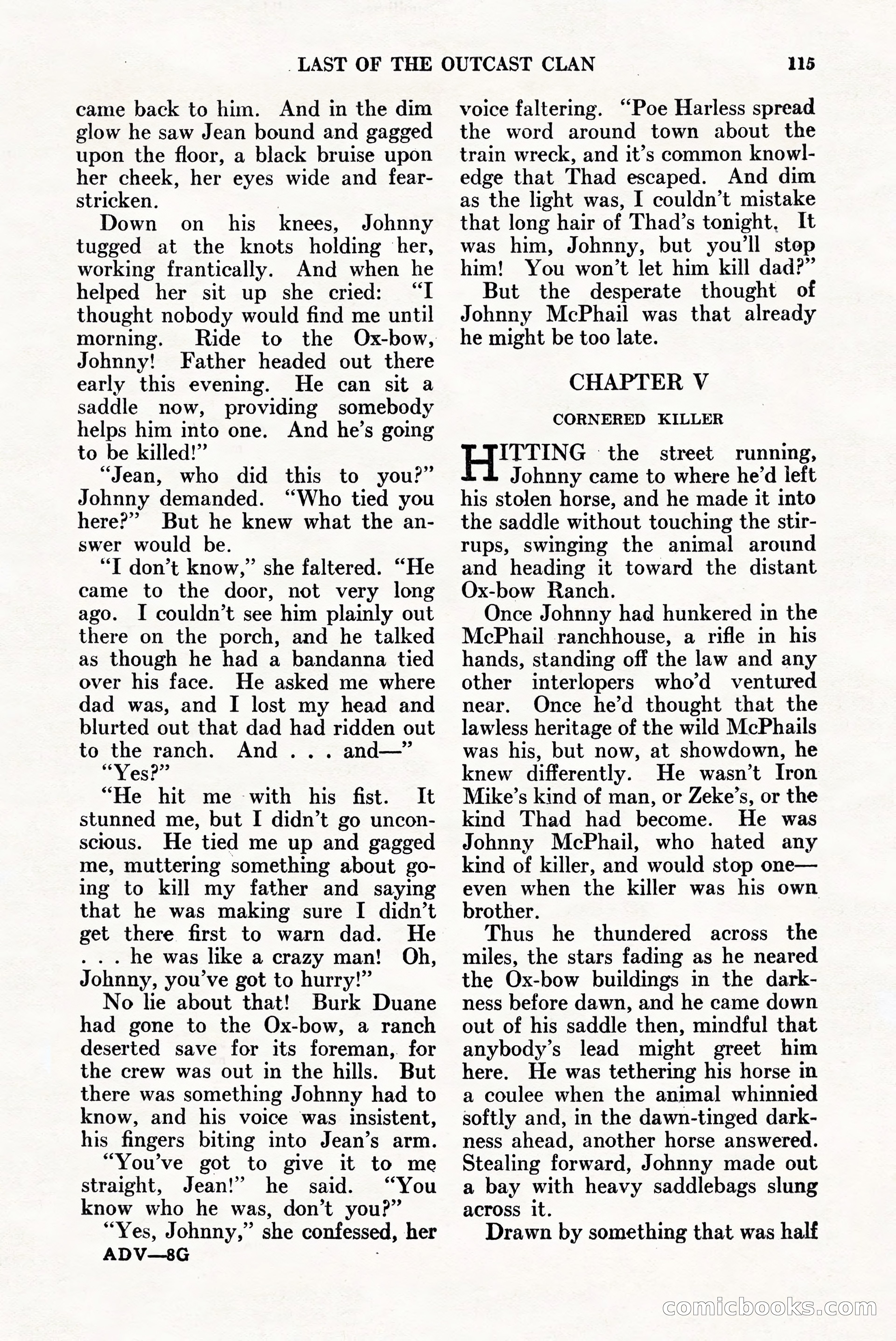 Western Adventures, April 1943 — page 115 of 164