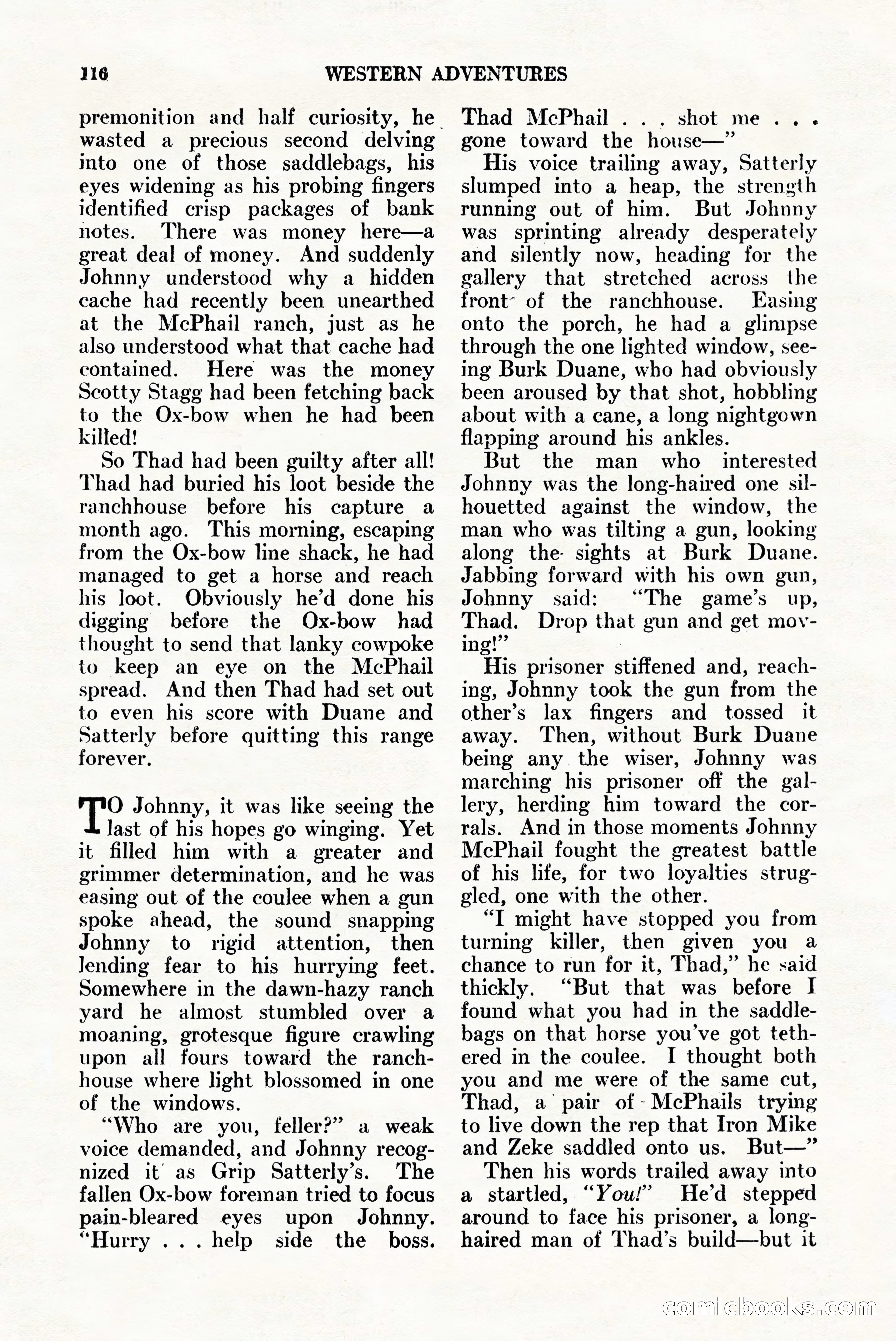 Western Adventures, April 1943 — page 116 of 164