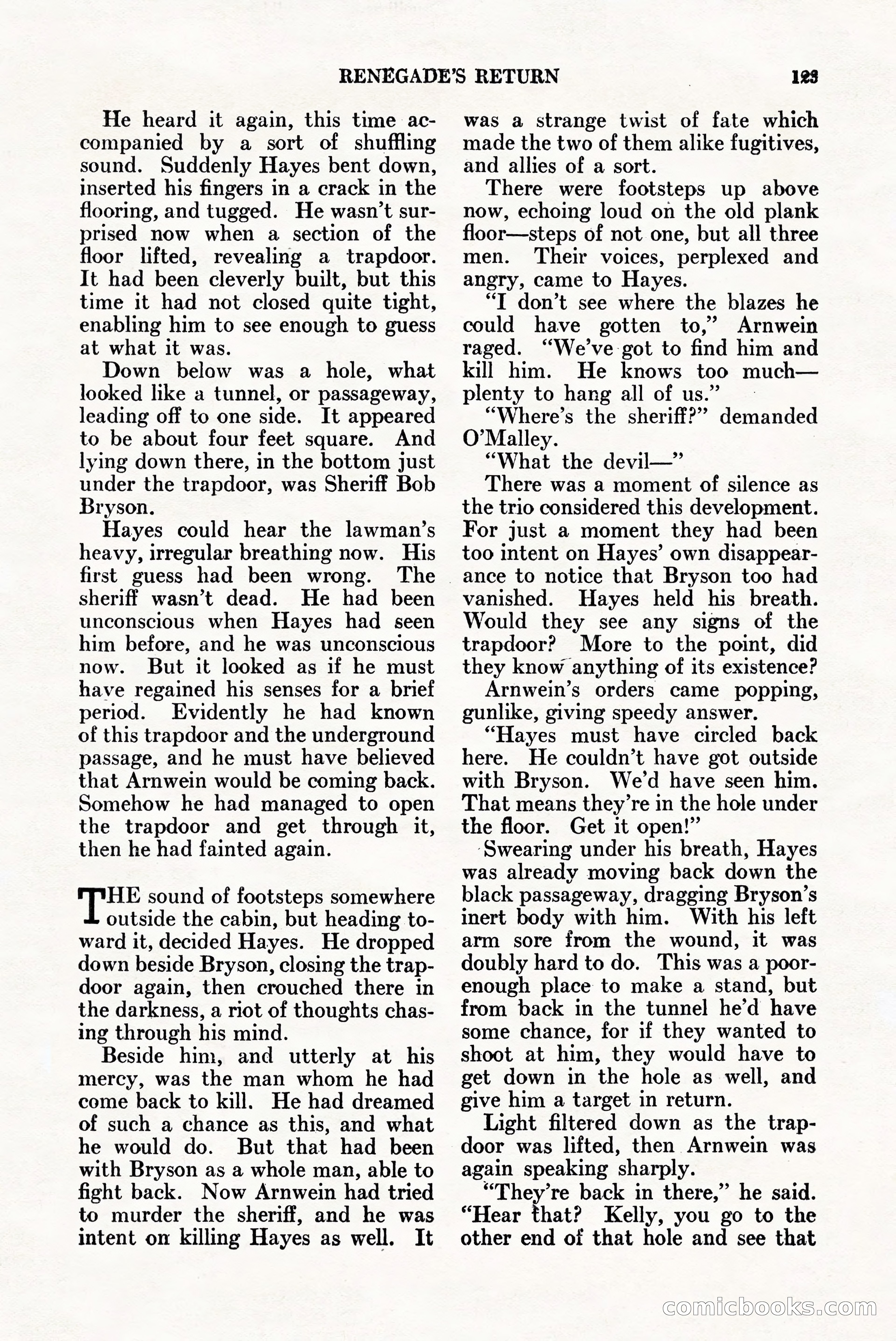 Western Adventures, April 1943 — page 123 of 164
