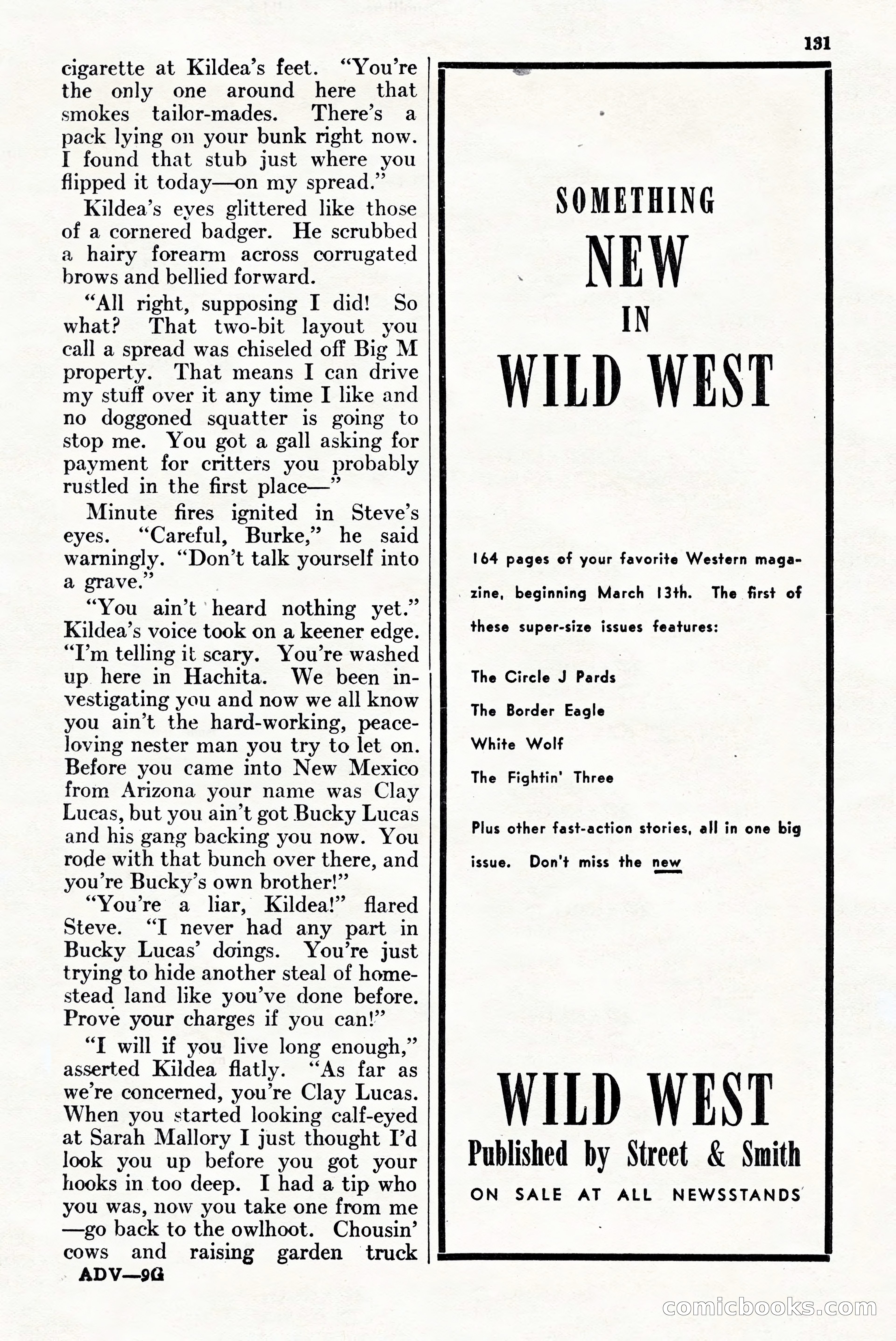 Western Adventures, April 1943 — page 131 of 164