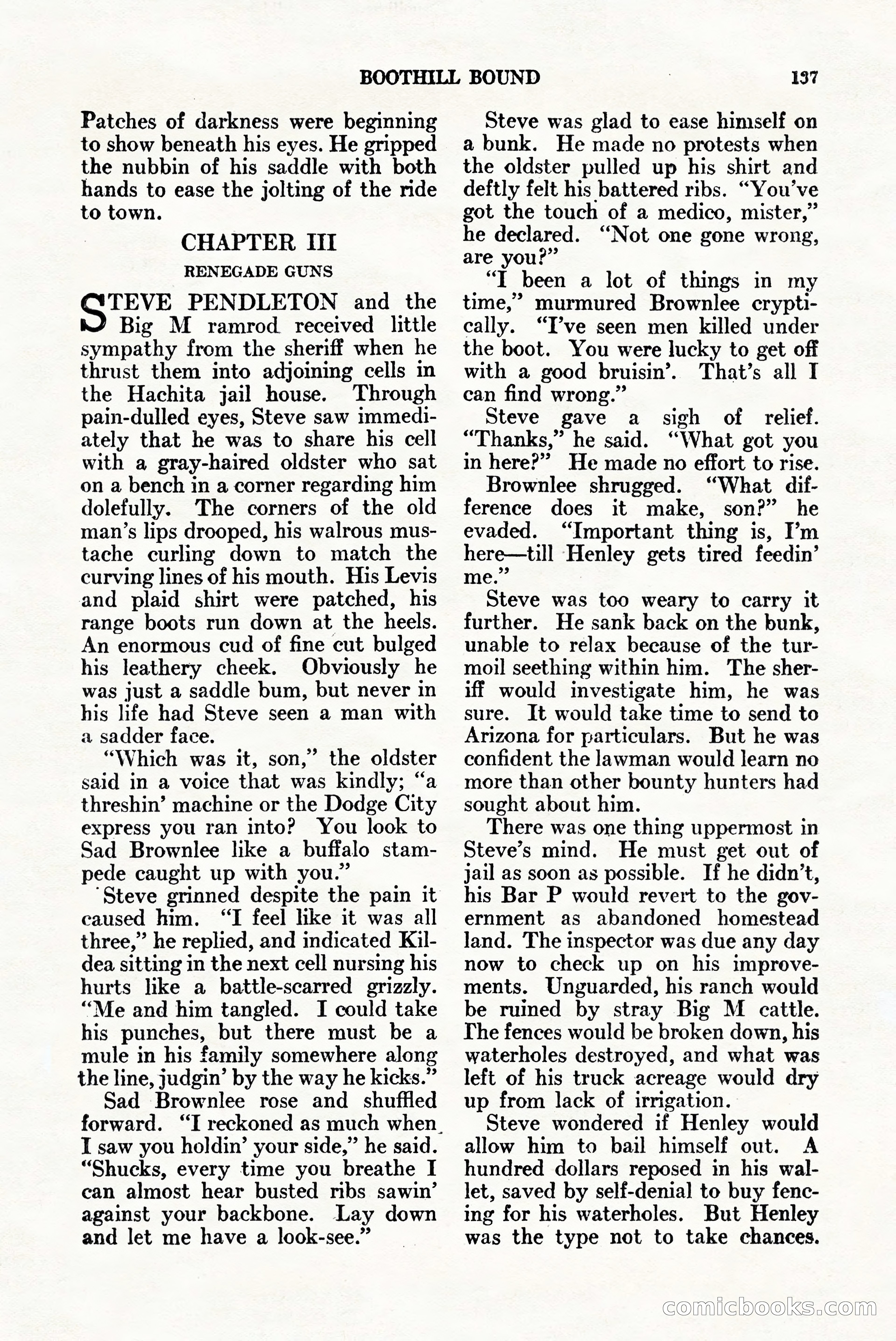 Western Adventures, April 1943 — page 137 of 164