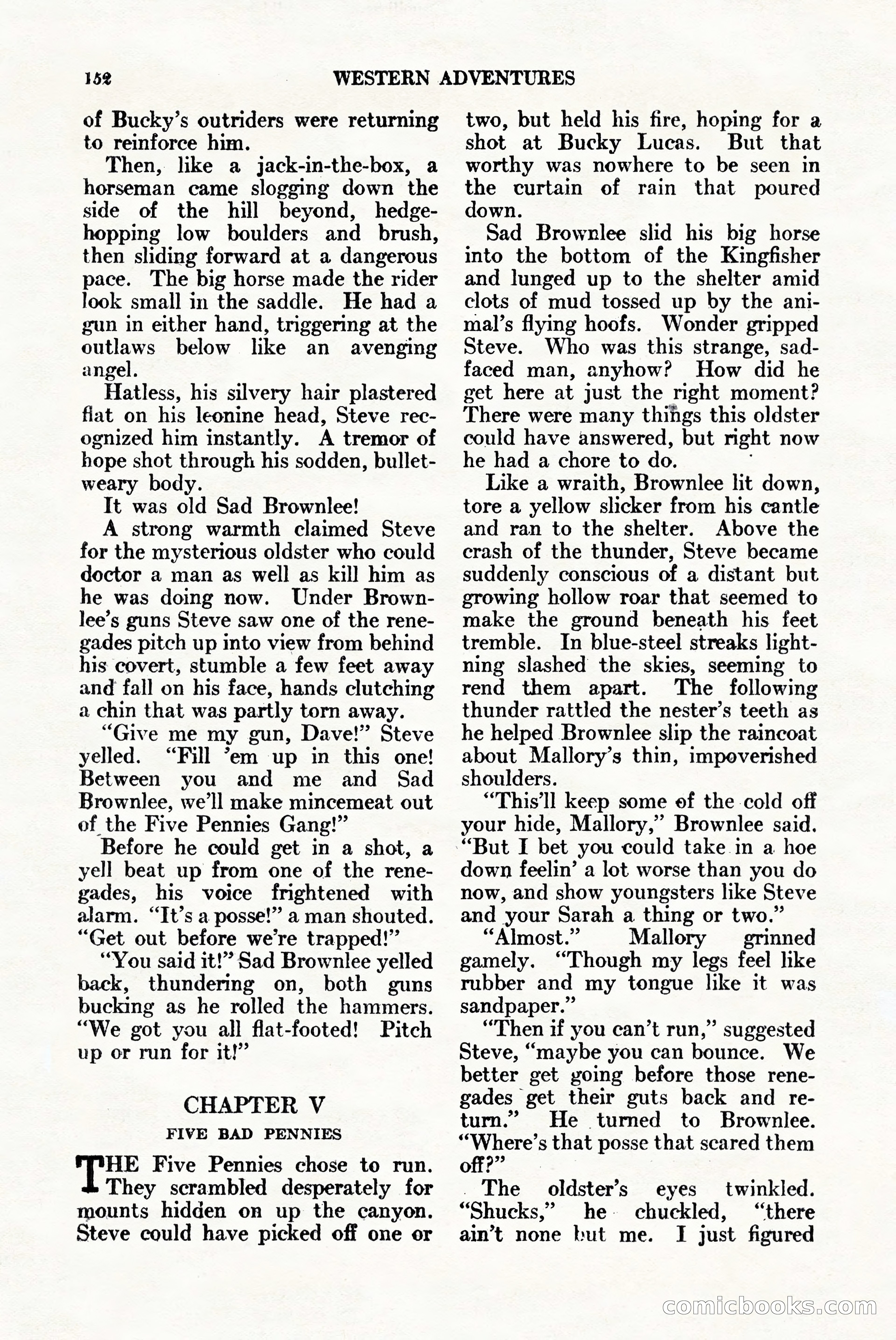 Western Adventures, April 1943 — page 152 of 164