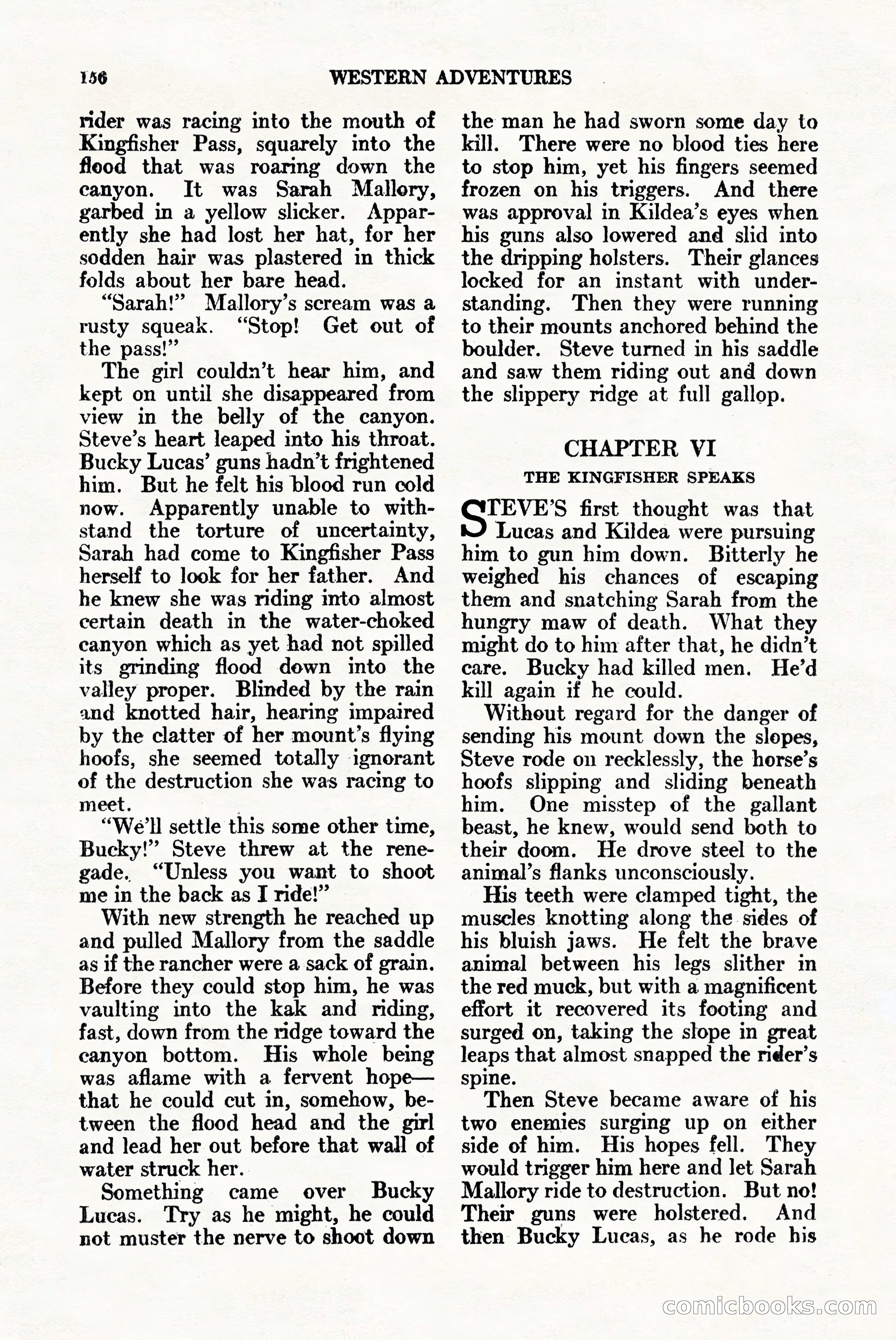 Western Adventures, April 1943 — page 156 of 164