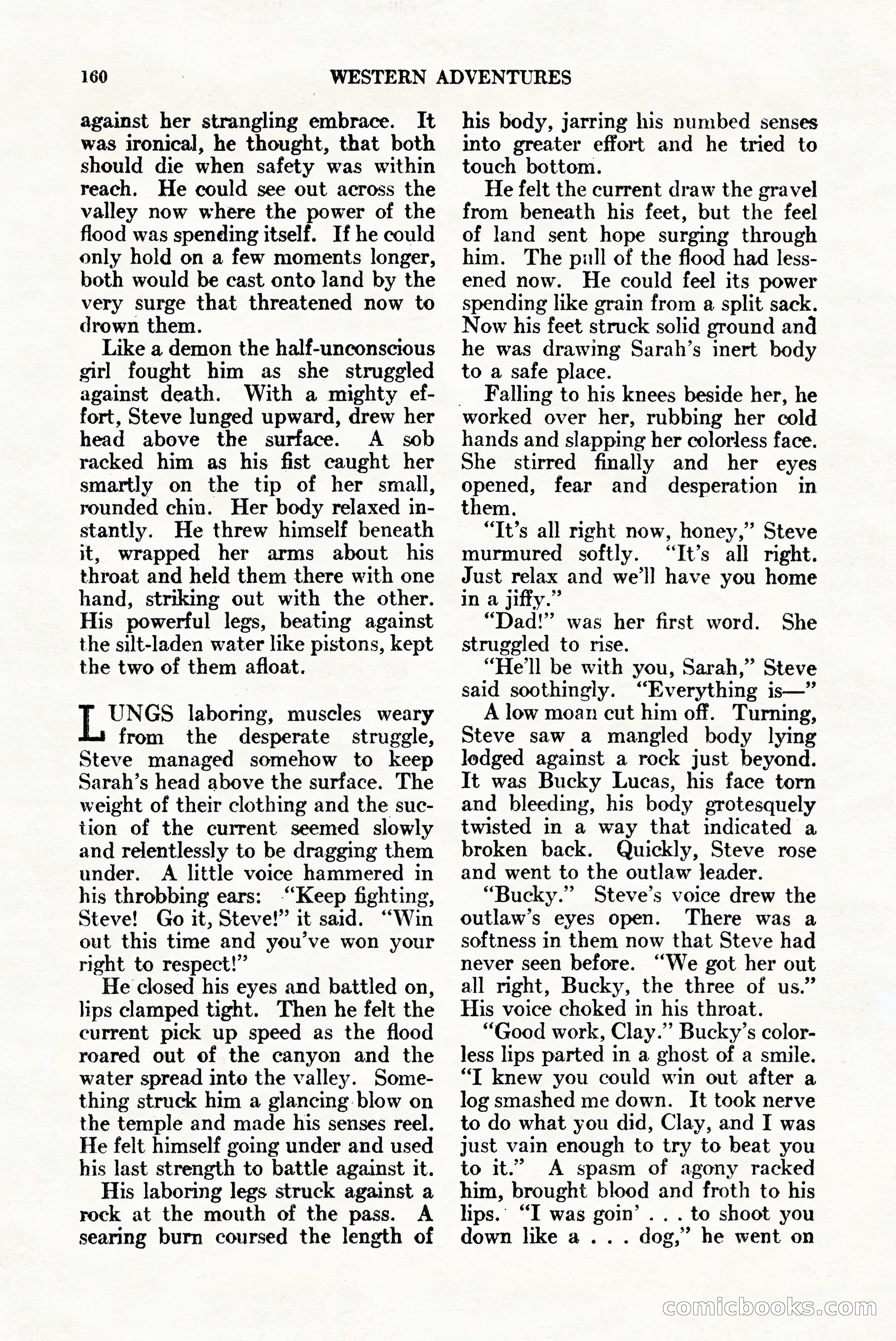 Western Adventures, April 1943 — page 160 of 164
