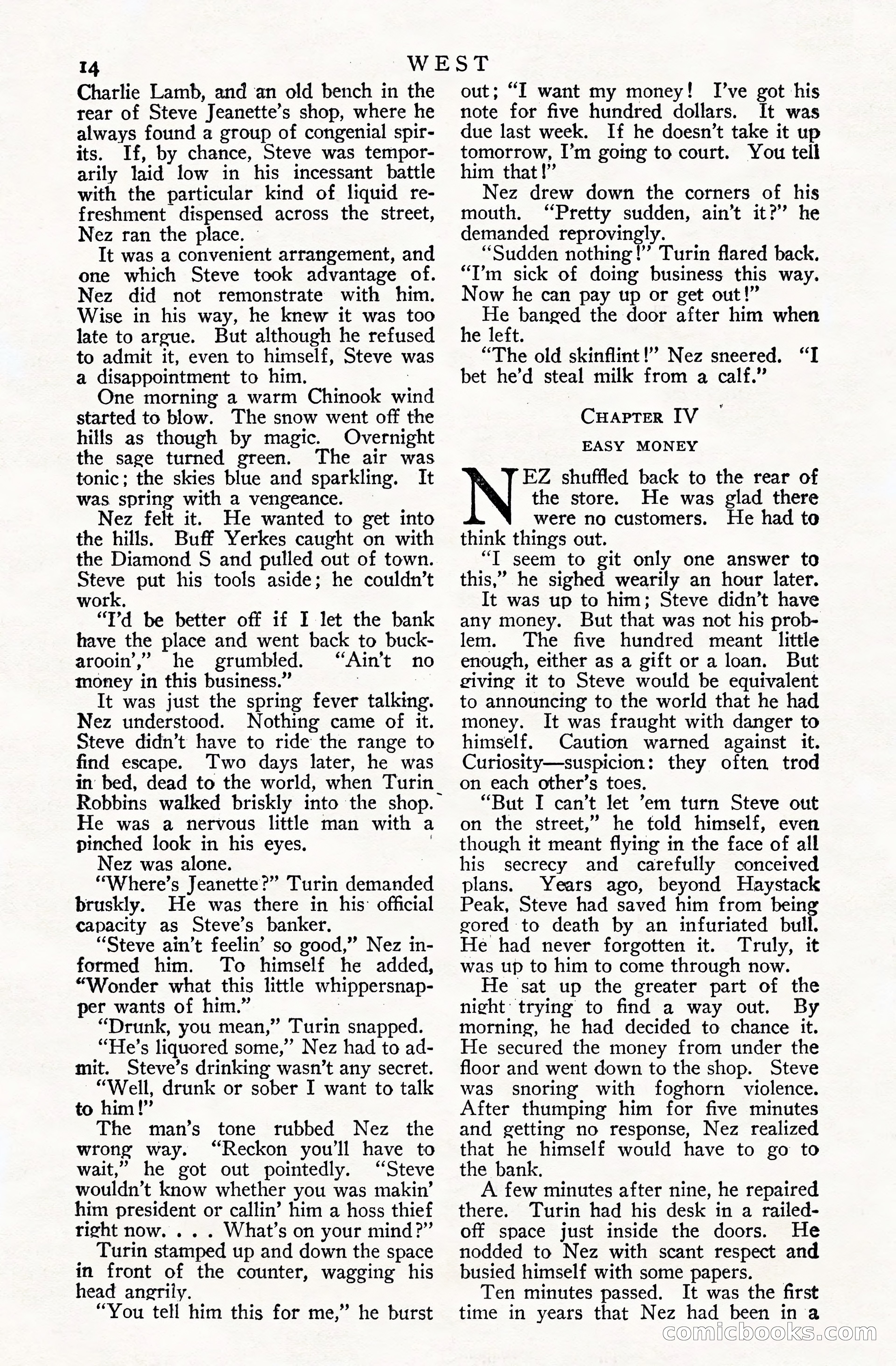 West, Vol. 17, No. 1 — page 16 of 132