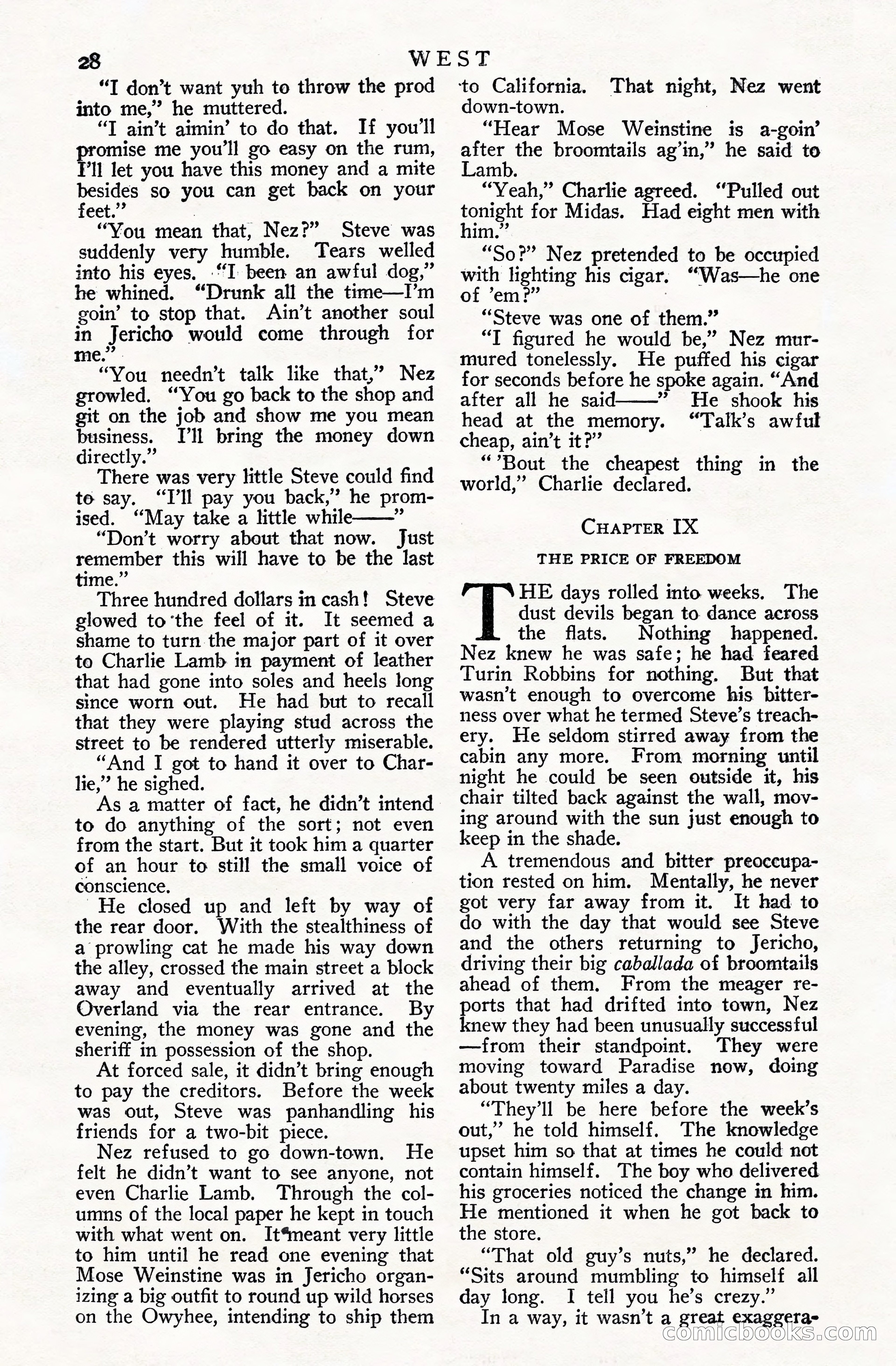 West, Vol. 17, No. 1 — page 30 of 132