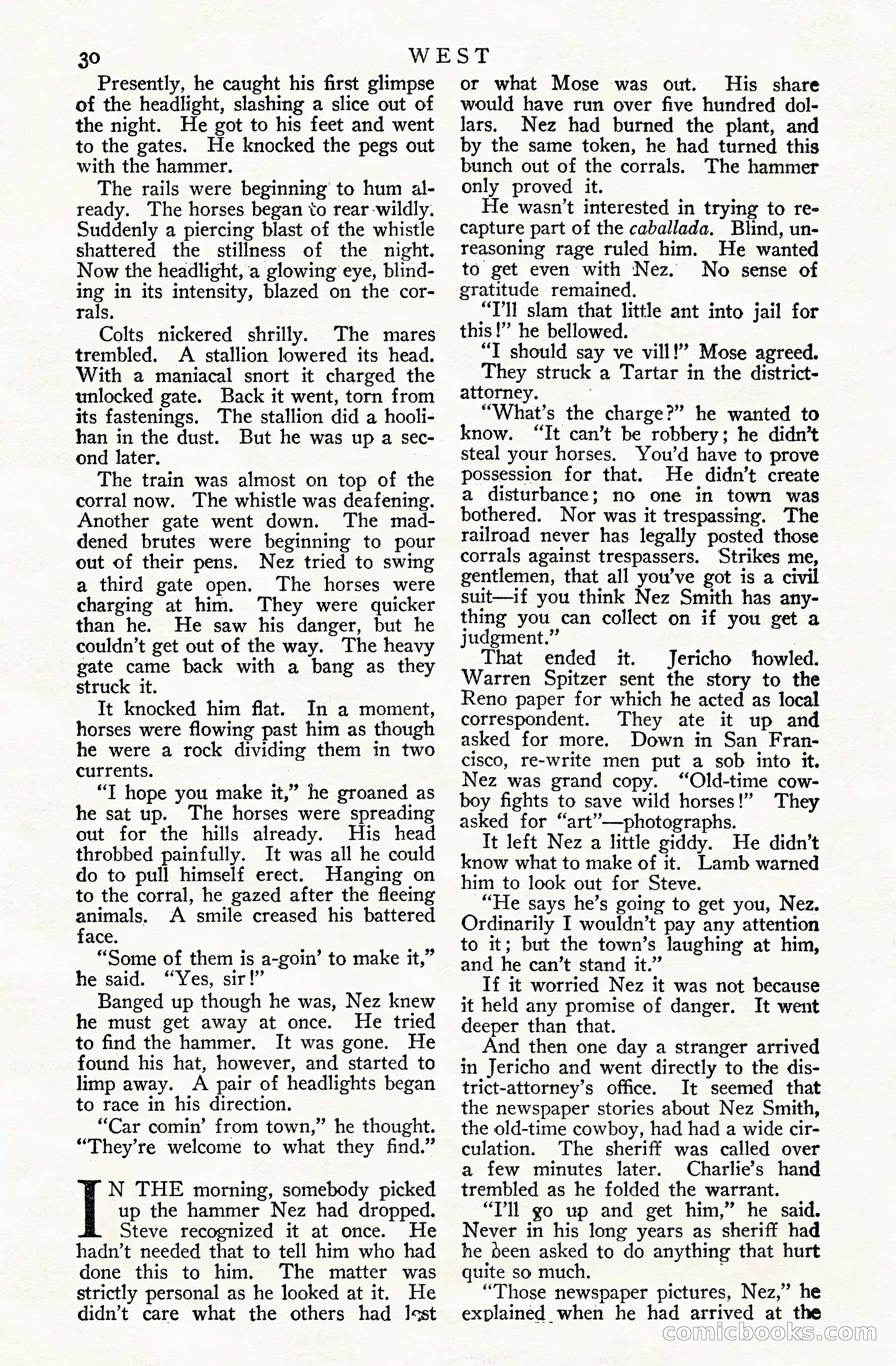 West, Vol. 17, No. 1 — page 32 of 132