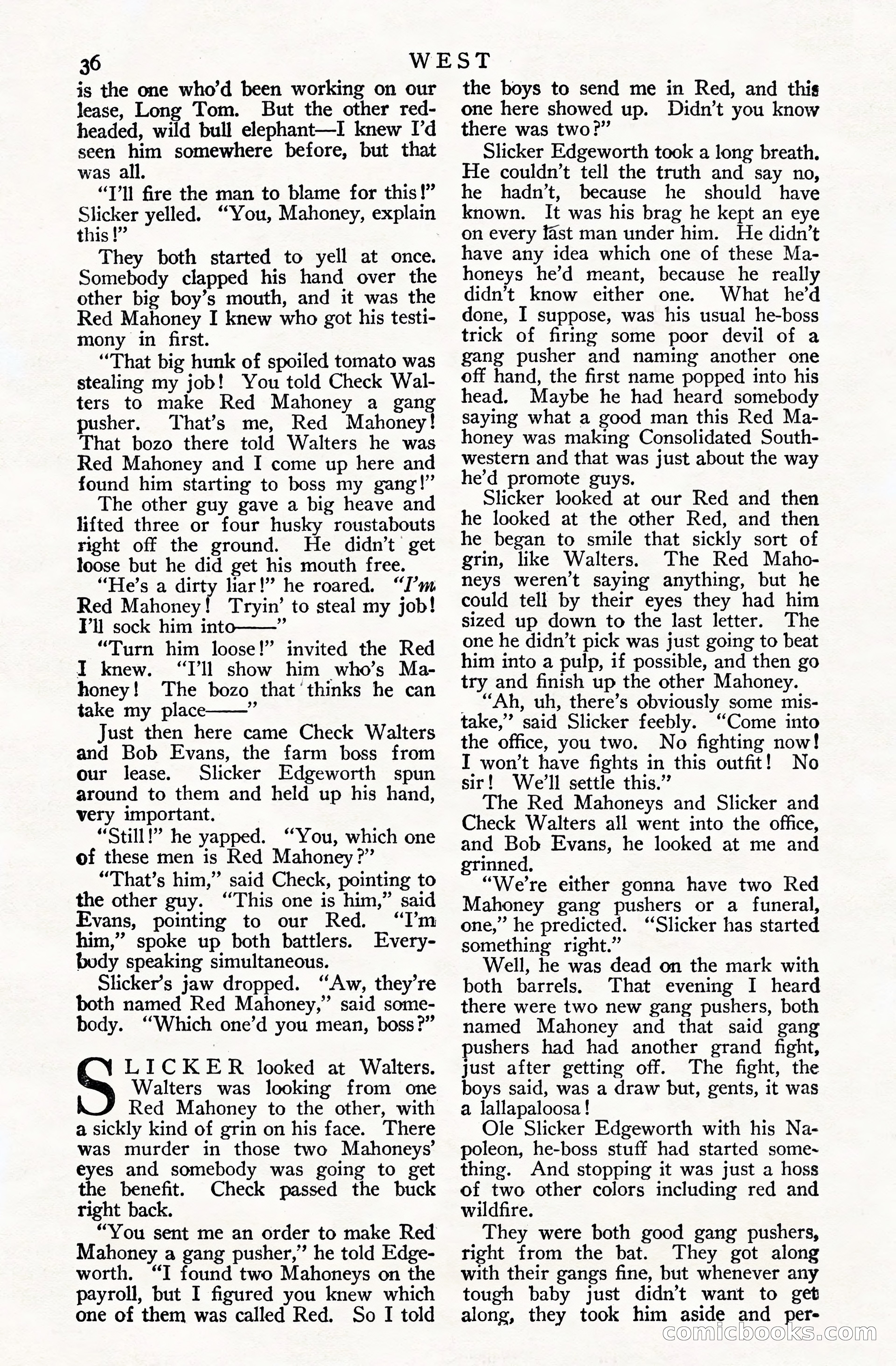 West, Vol. 17, No. 1 — page 38 of 132