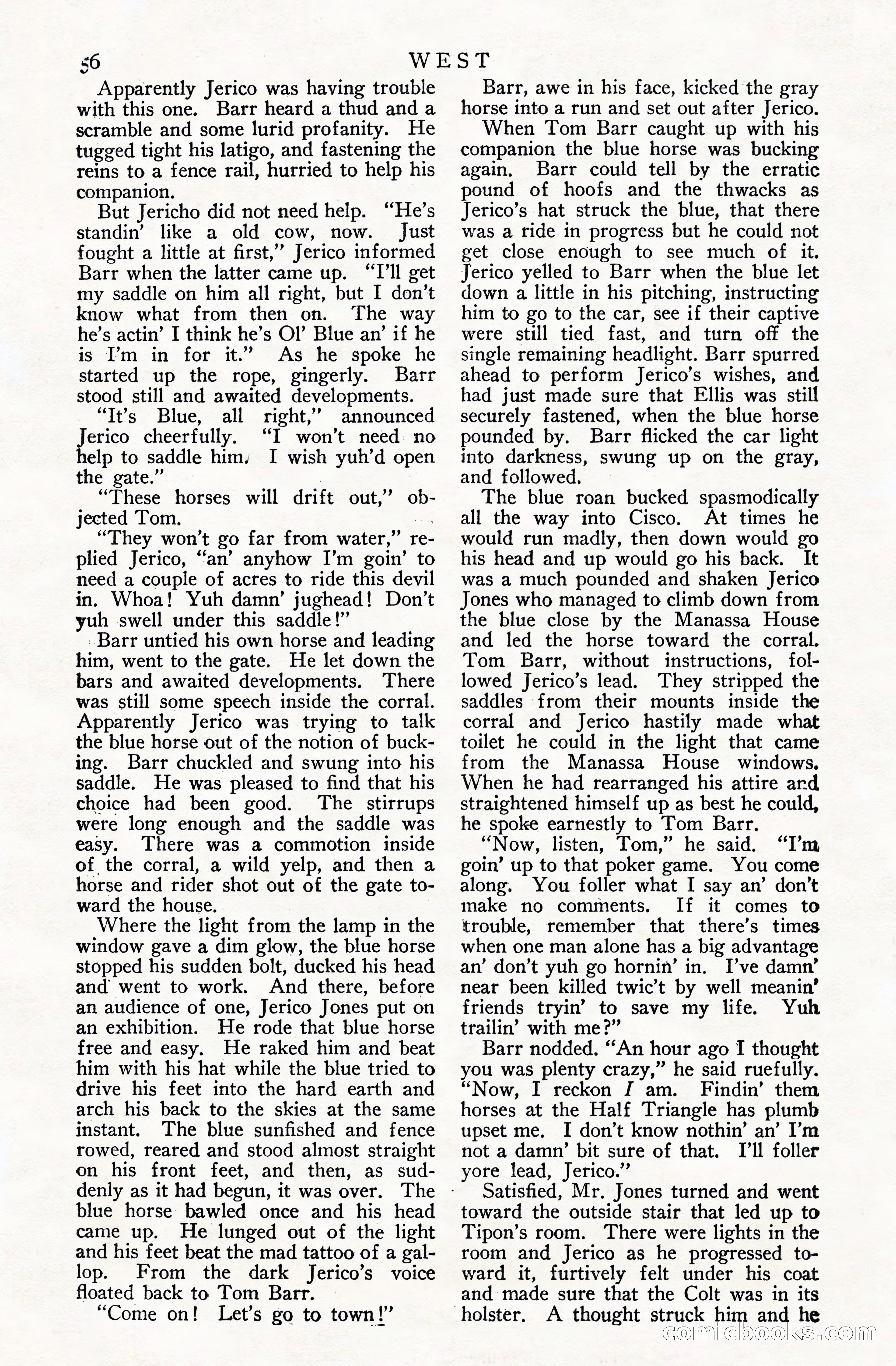 West, Vol. 17, No. 1 — page 58 of 132