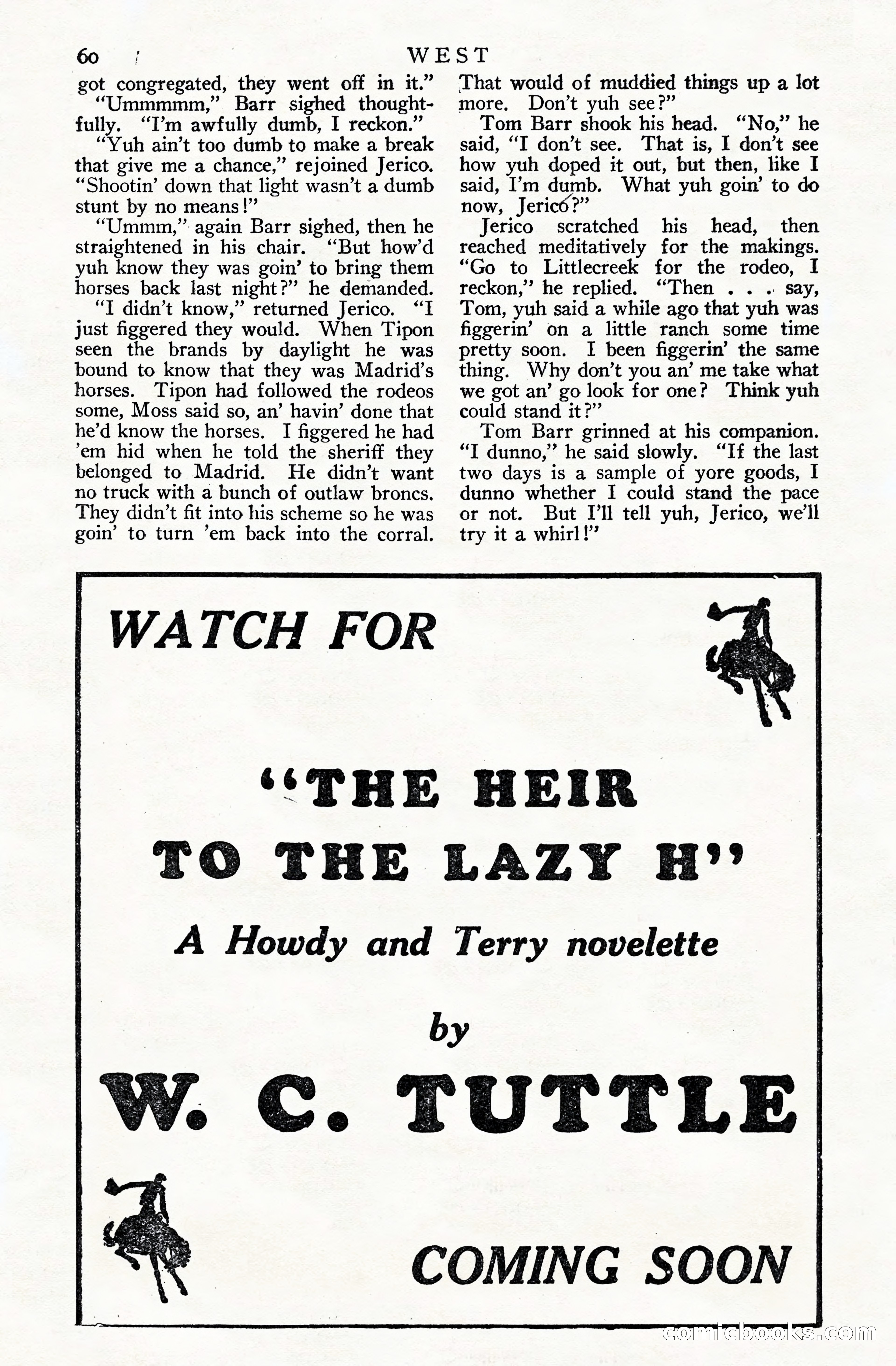 West, Vol. 17, No. 1 — page 62 of 132