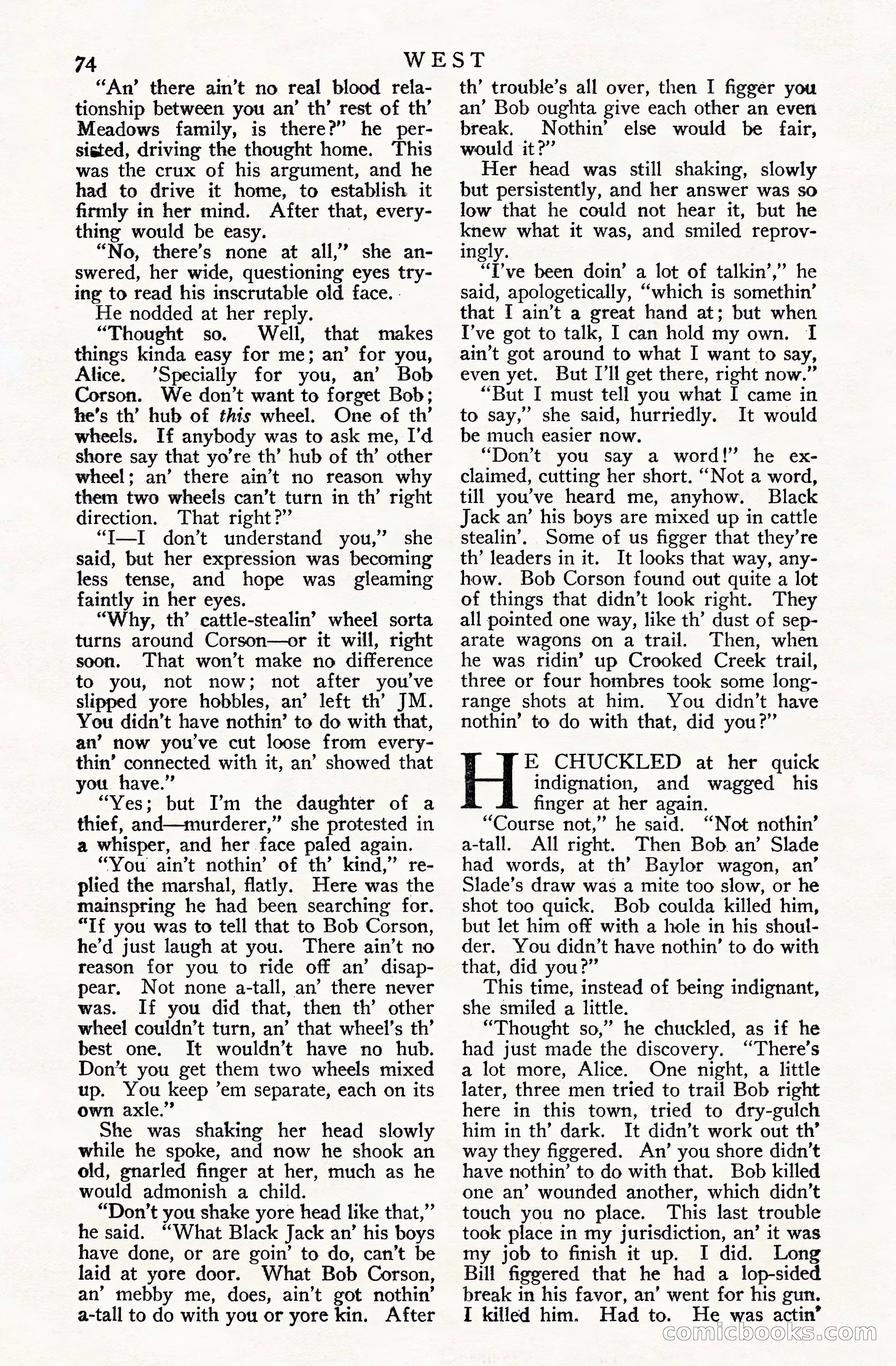 West, Vol. 17, No. 1 — page 76 of 132