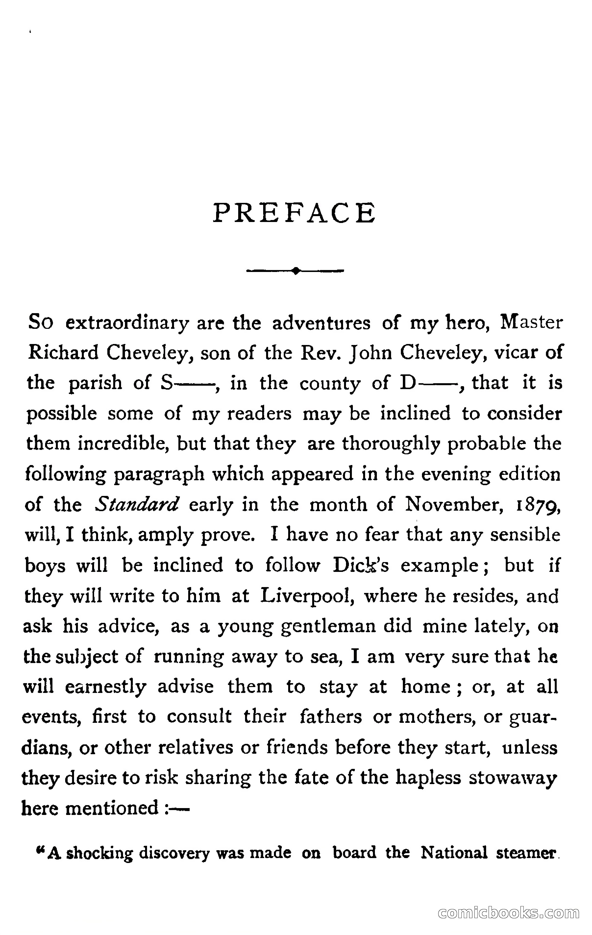 Dick Cheveley: His Adventures and Misadventures — page 2 of 400