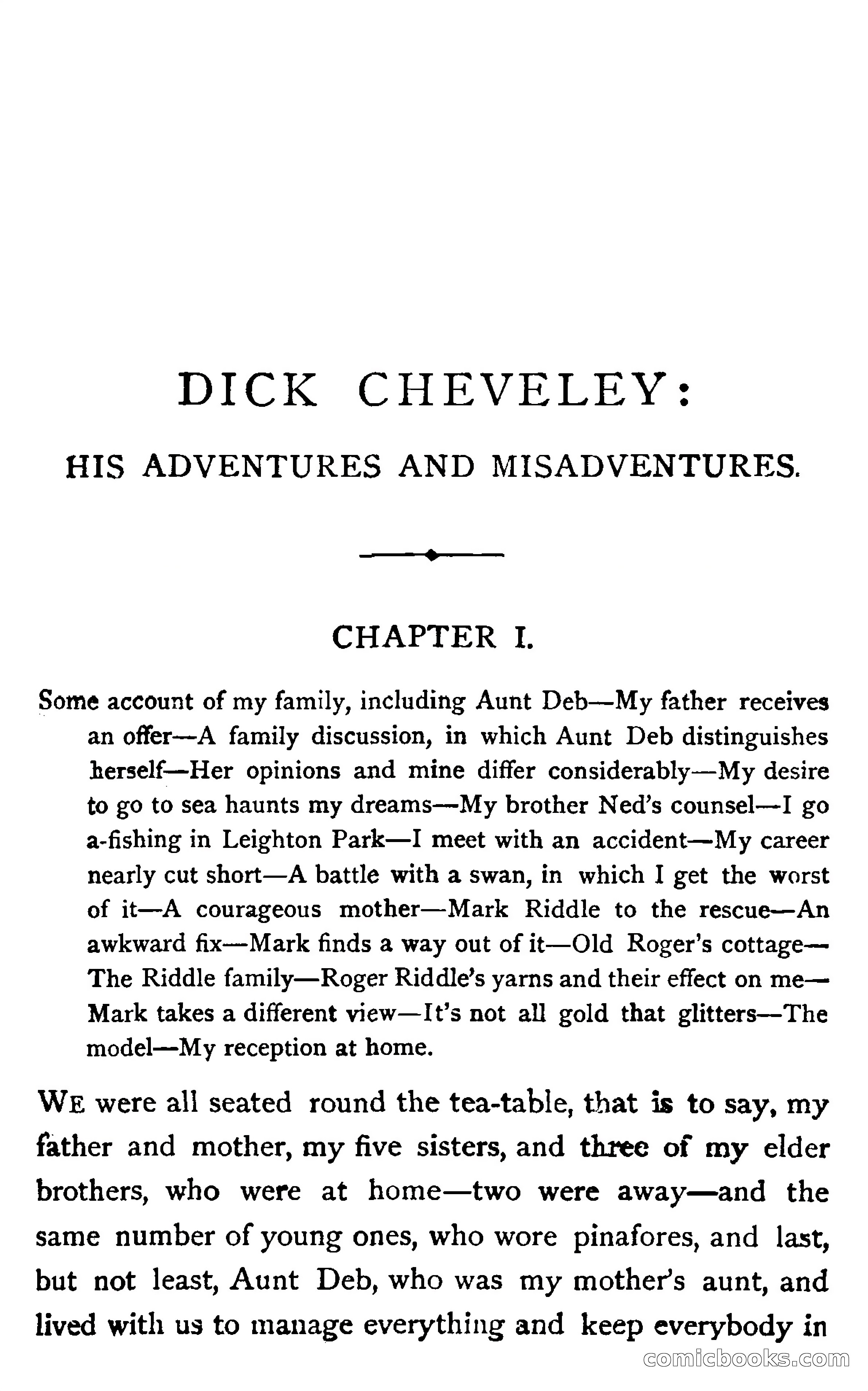 Dick Cheveley: His Adventures and Misadventures — page 17 of 400