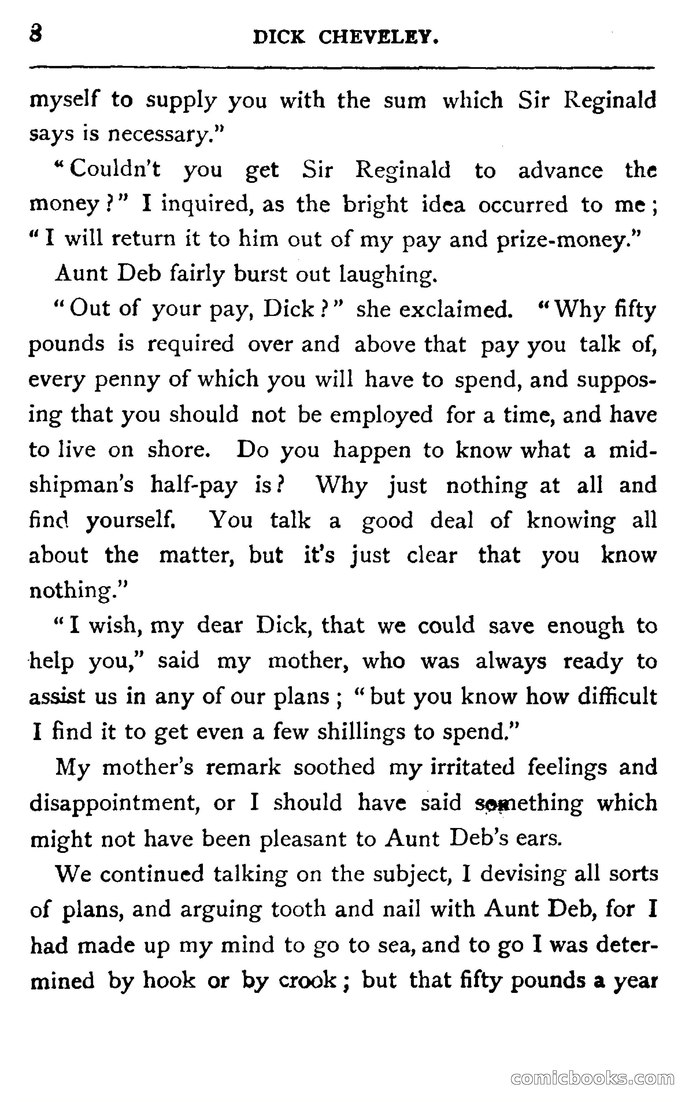 Dick Cheveley: His Adventures and Misadventures — page 24 of 400