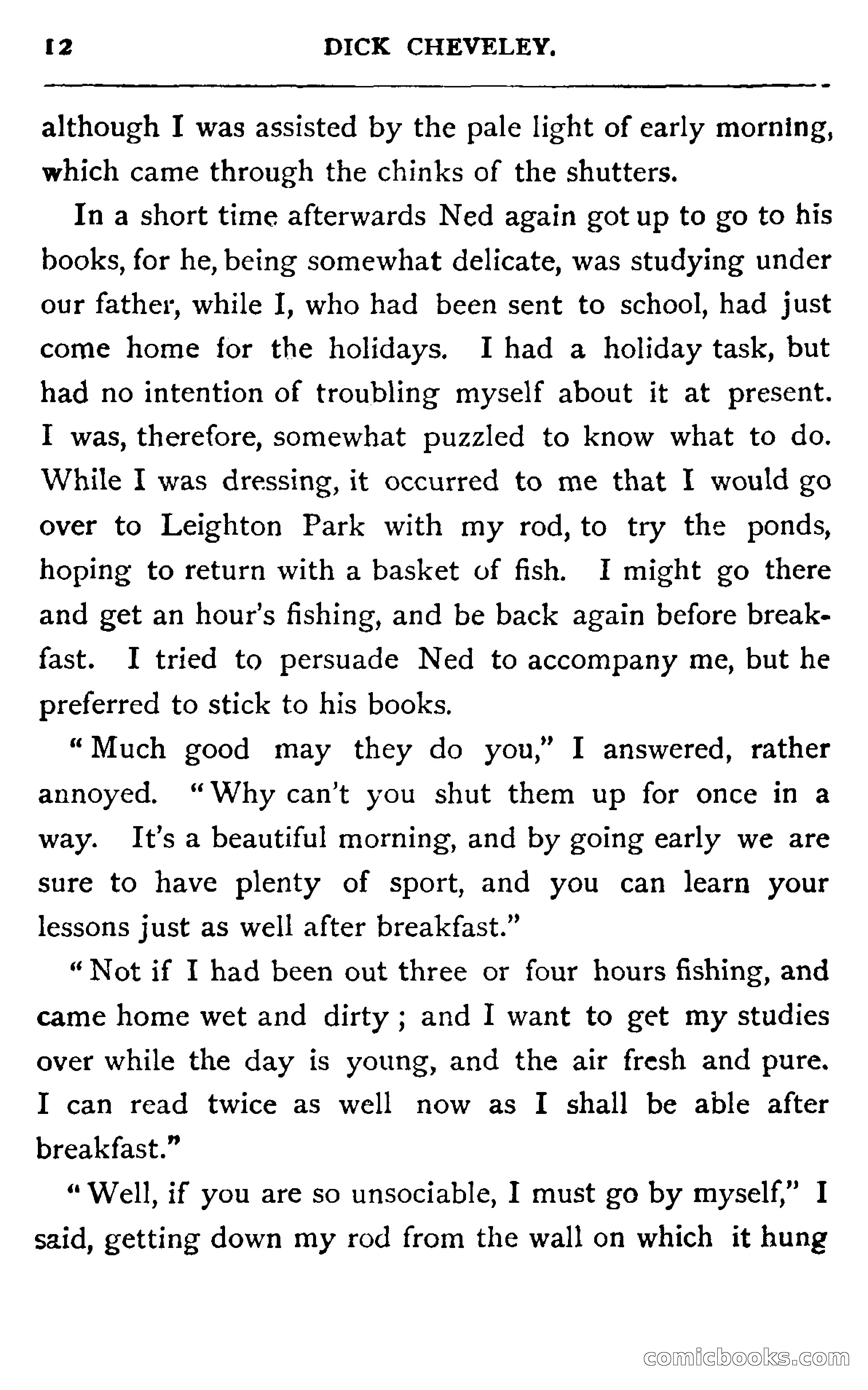 Dick Cheveley: His Adventures and Misadventures — page 28 of 400
