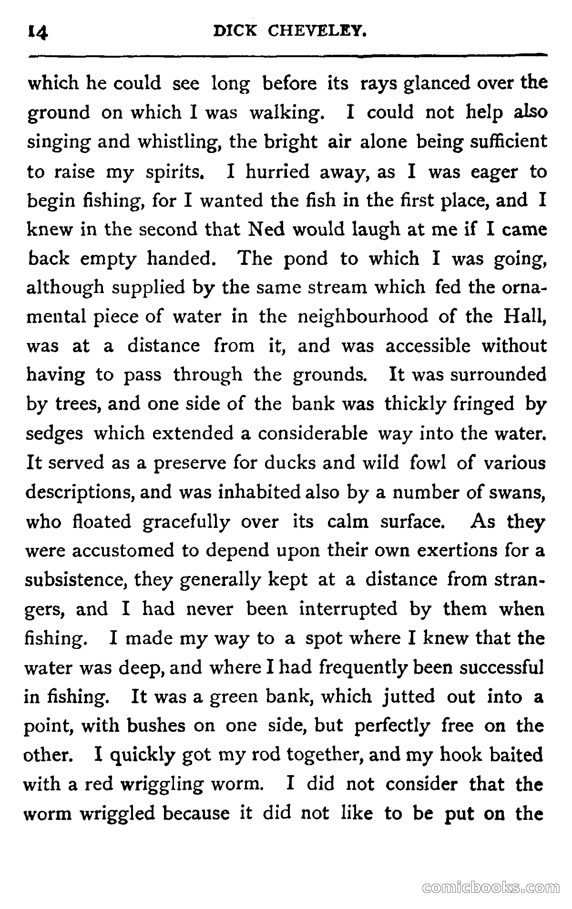 Dick Cheveley: His Adventures and Misadventures — page 30 of 400