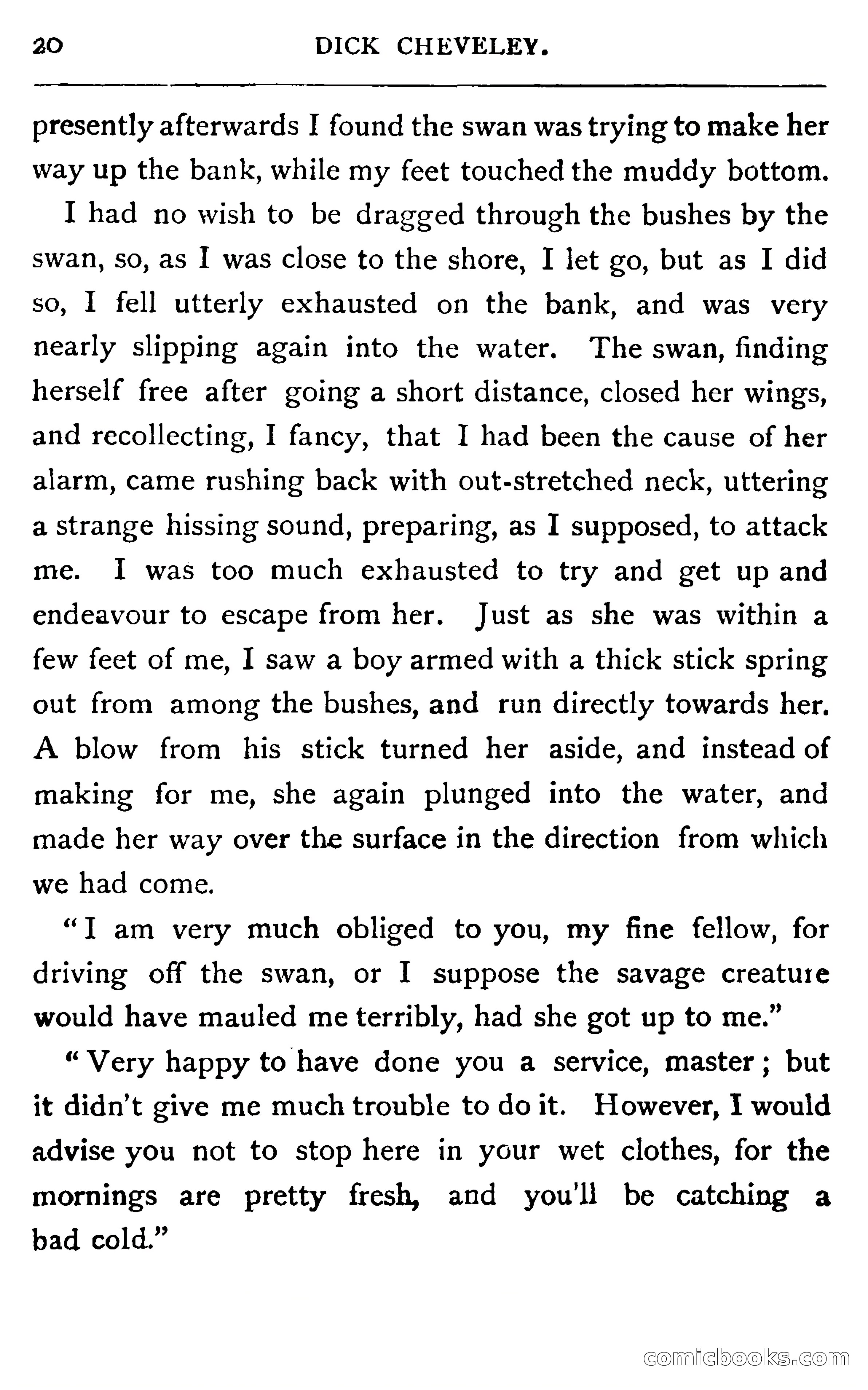 Dick Cheveley: His Adventures and Misadventures — page 36 of 400