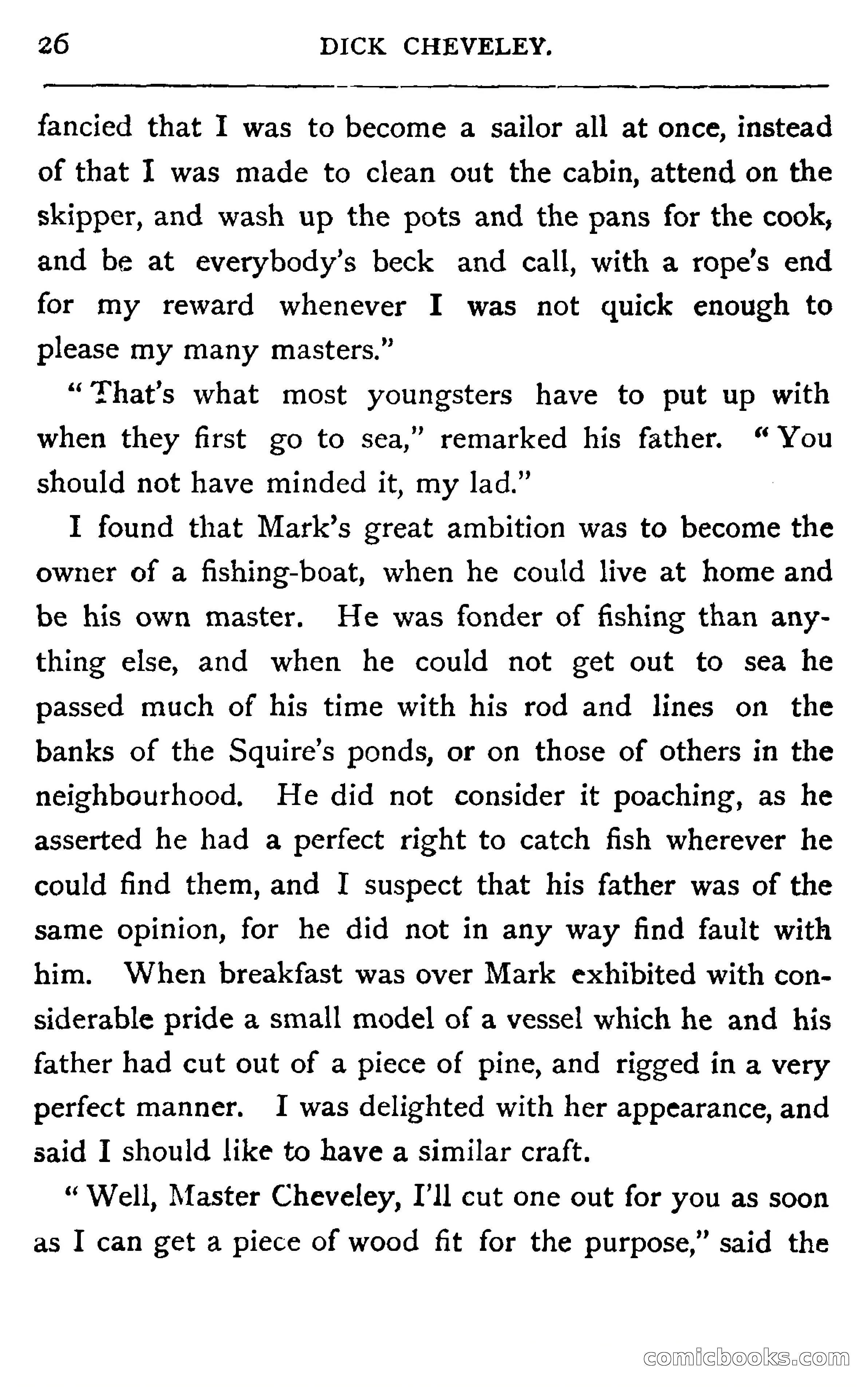 Dick Cheveley: His Adventures and Misadventures — page 42 of 400