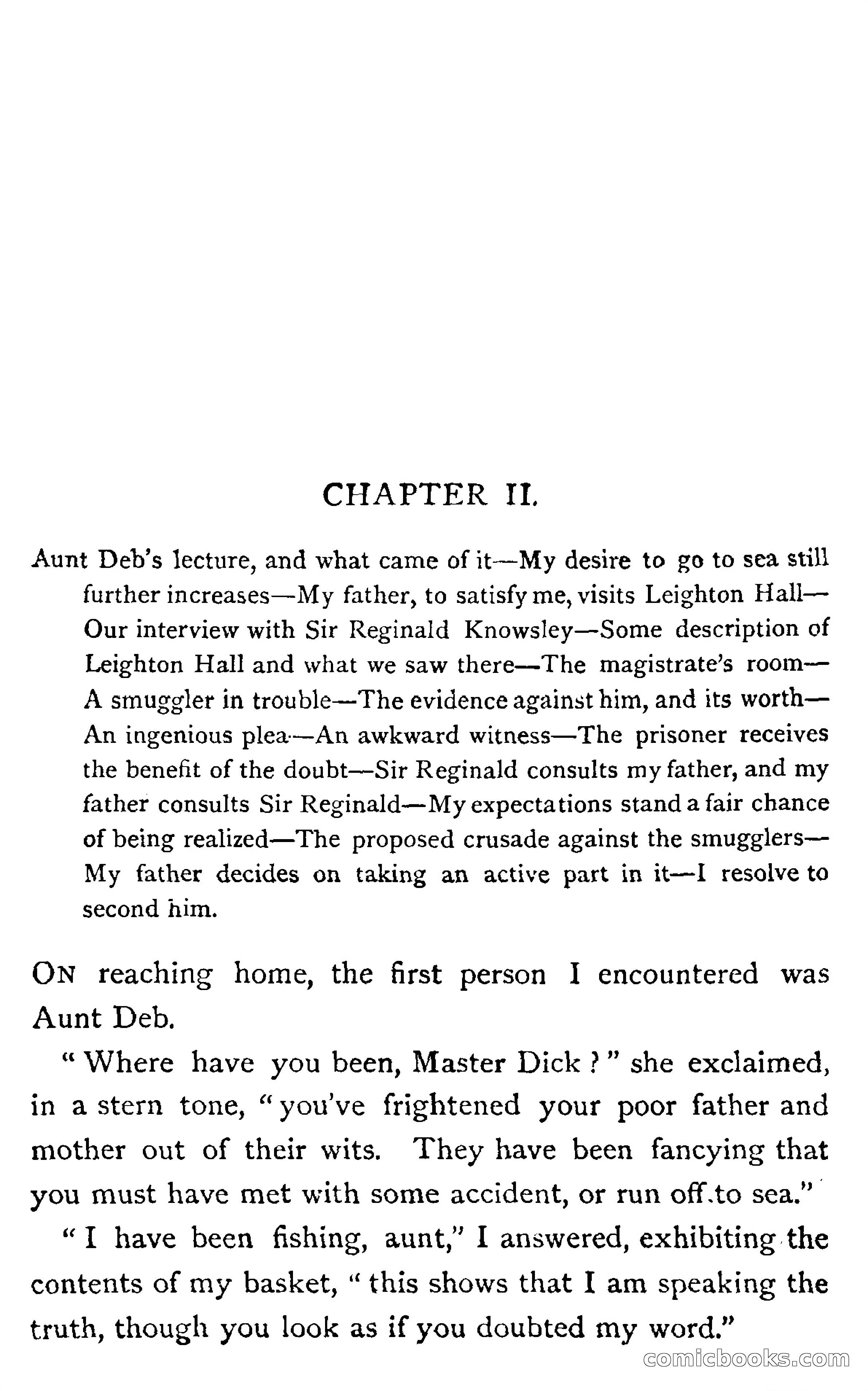 Dick Cheveley: His Adventures and Misadventures — page 44 of 400