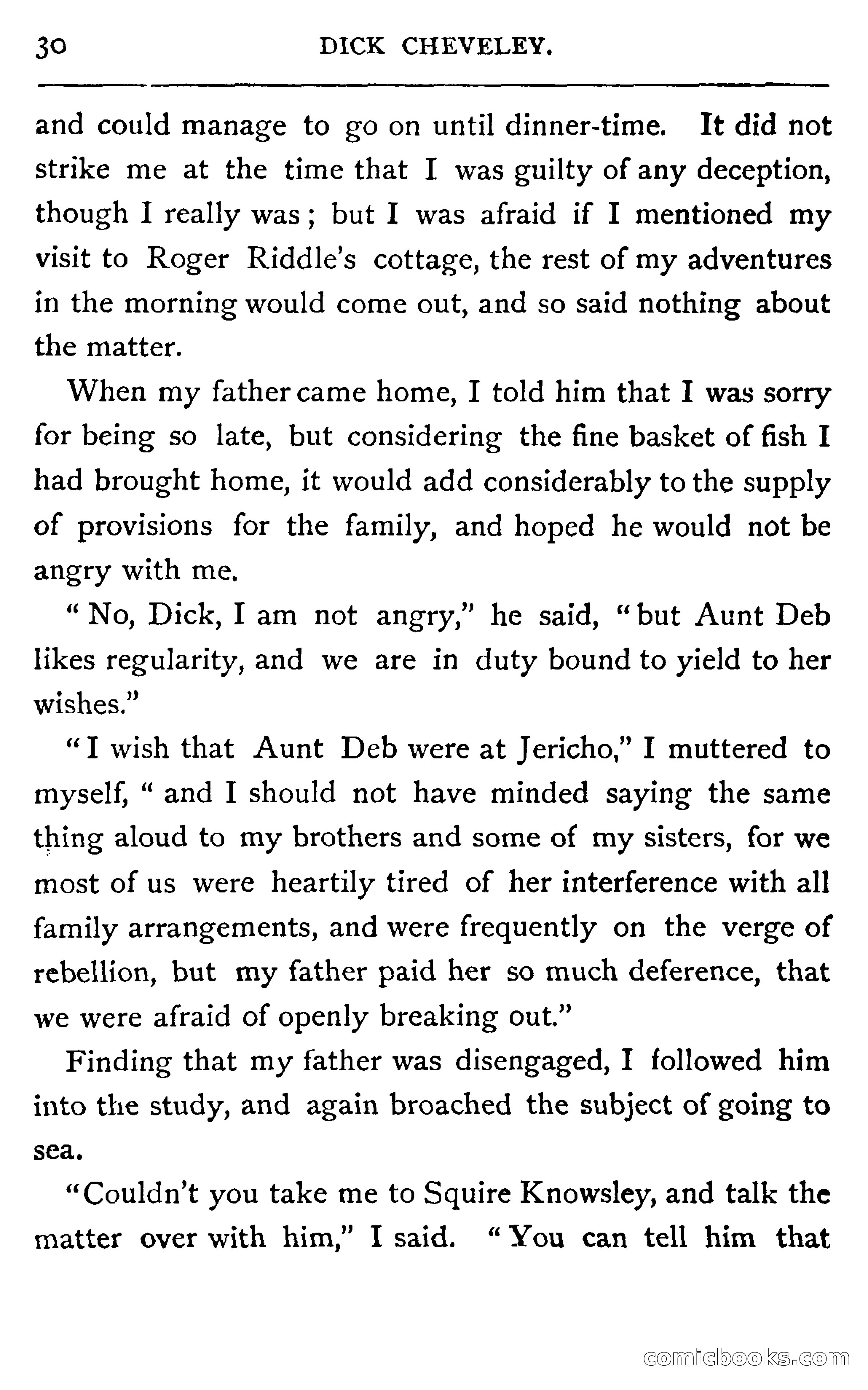 Dick Cheveley: His Adventures and Misadventures — page 46 of 400