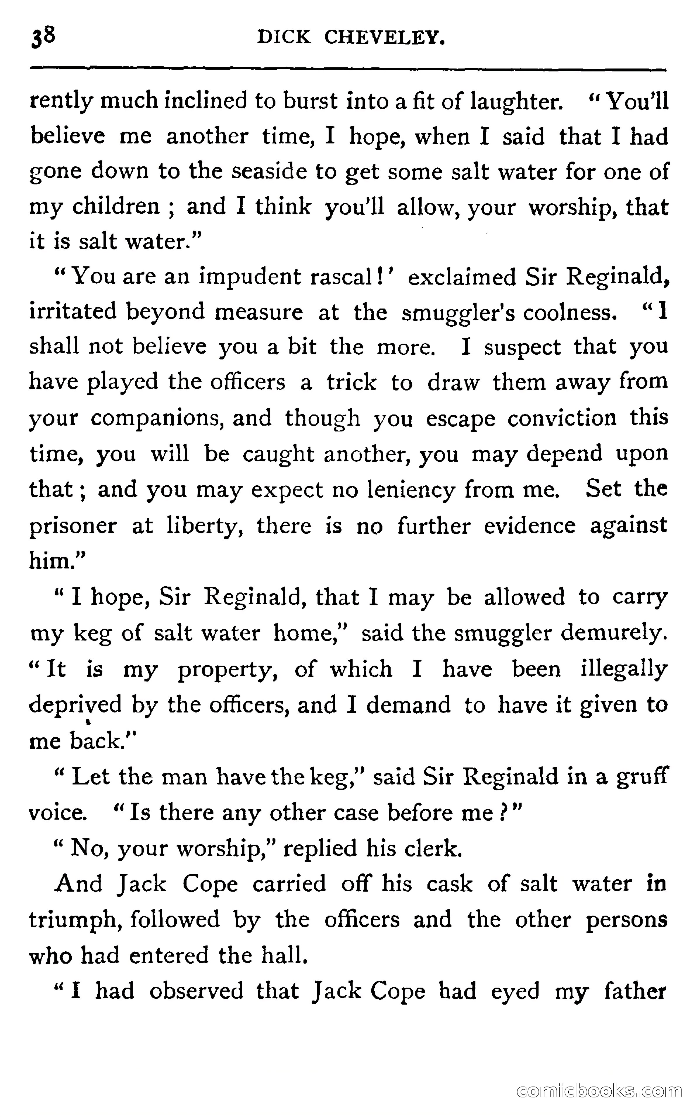 Dick Cheveley: His Adventures and Misadventures — page 54 of 400
