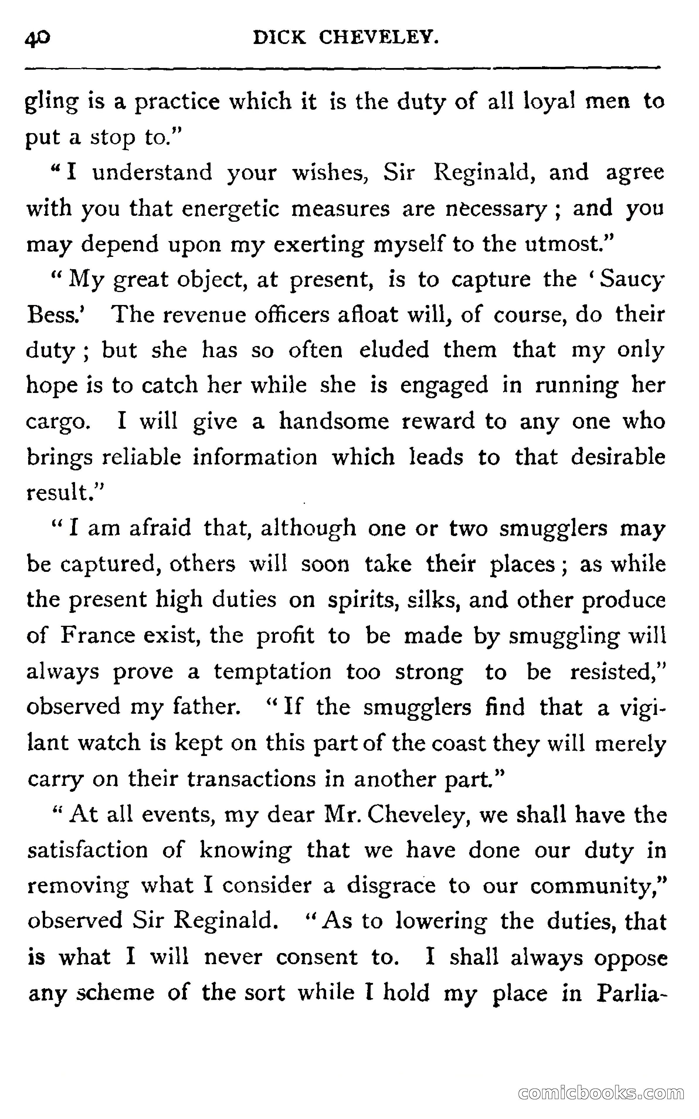 Dick Cheveley: His Adventures and Misadventures — page 56 of 400