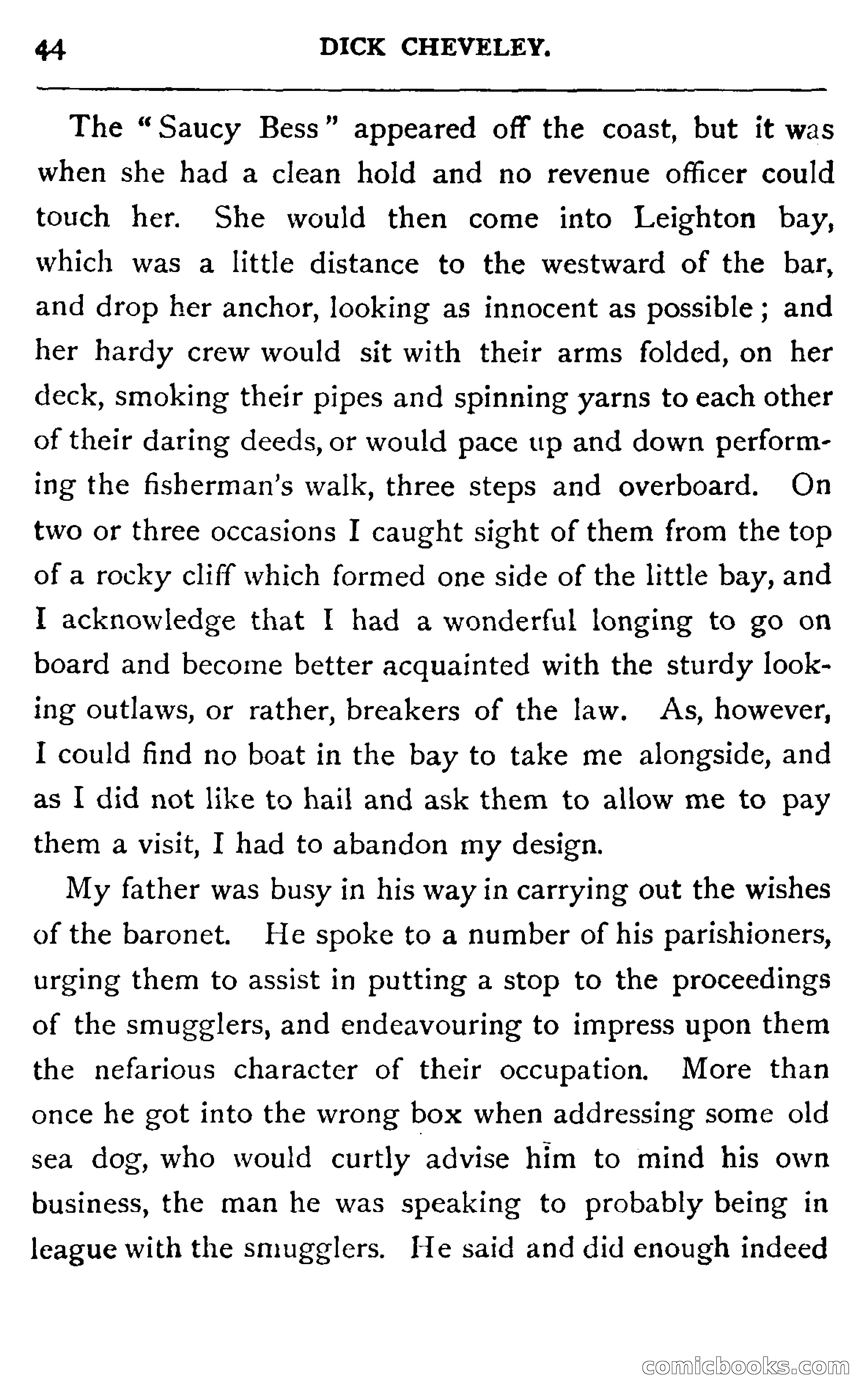 Dick Cheveley: His Adventures and Misadventures — page 60 of 400