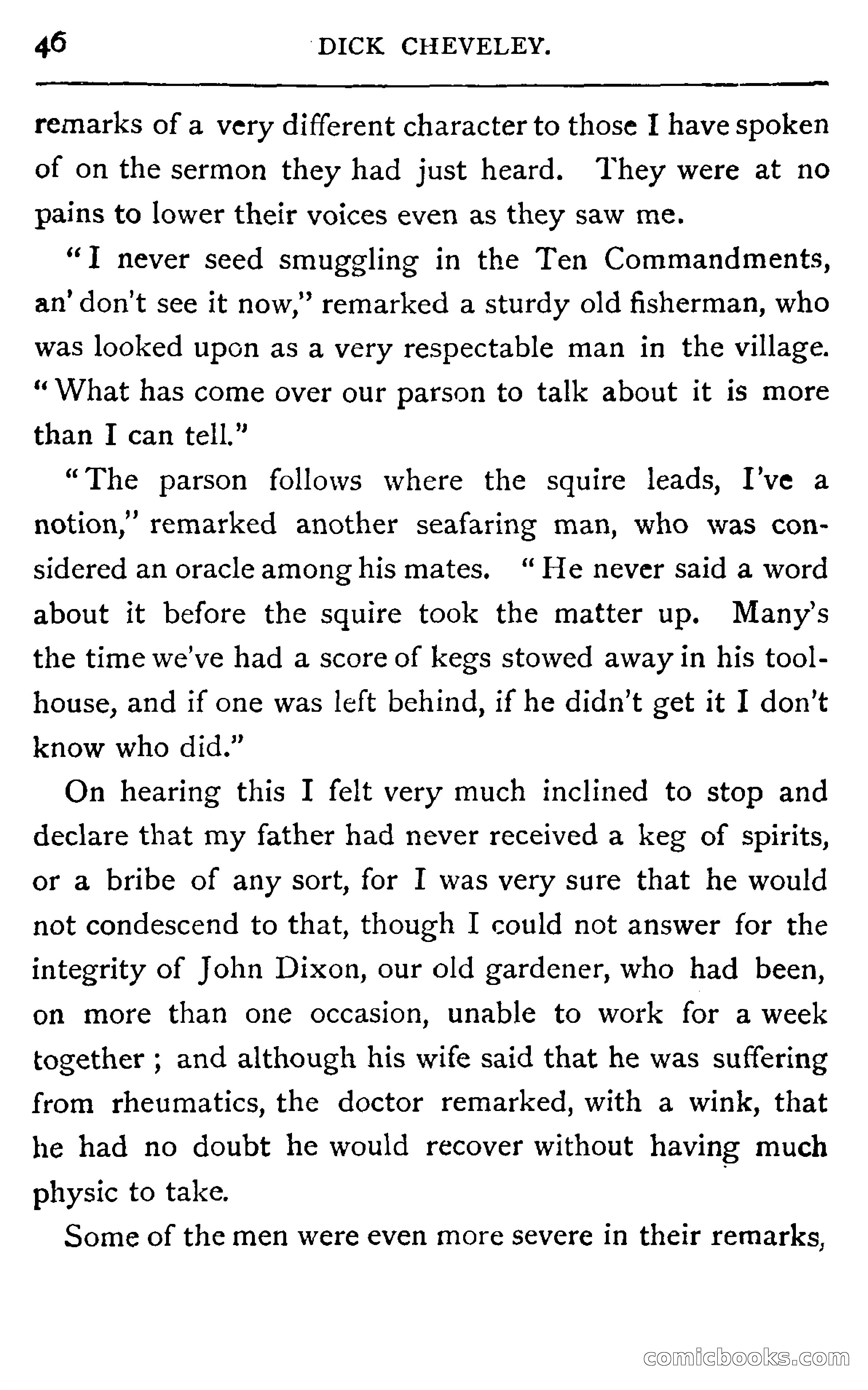 Dick Cheveley: His Adventures and Misadventures — page 62 of 400