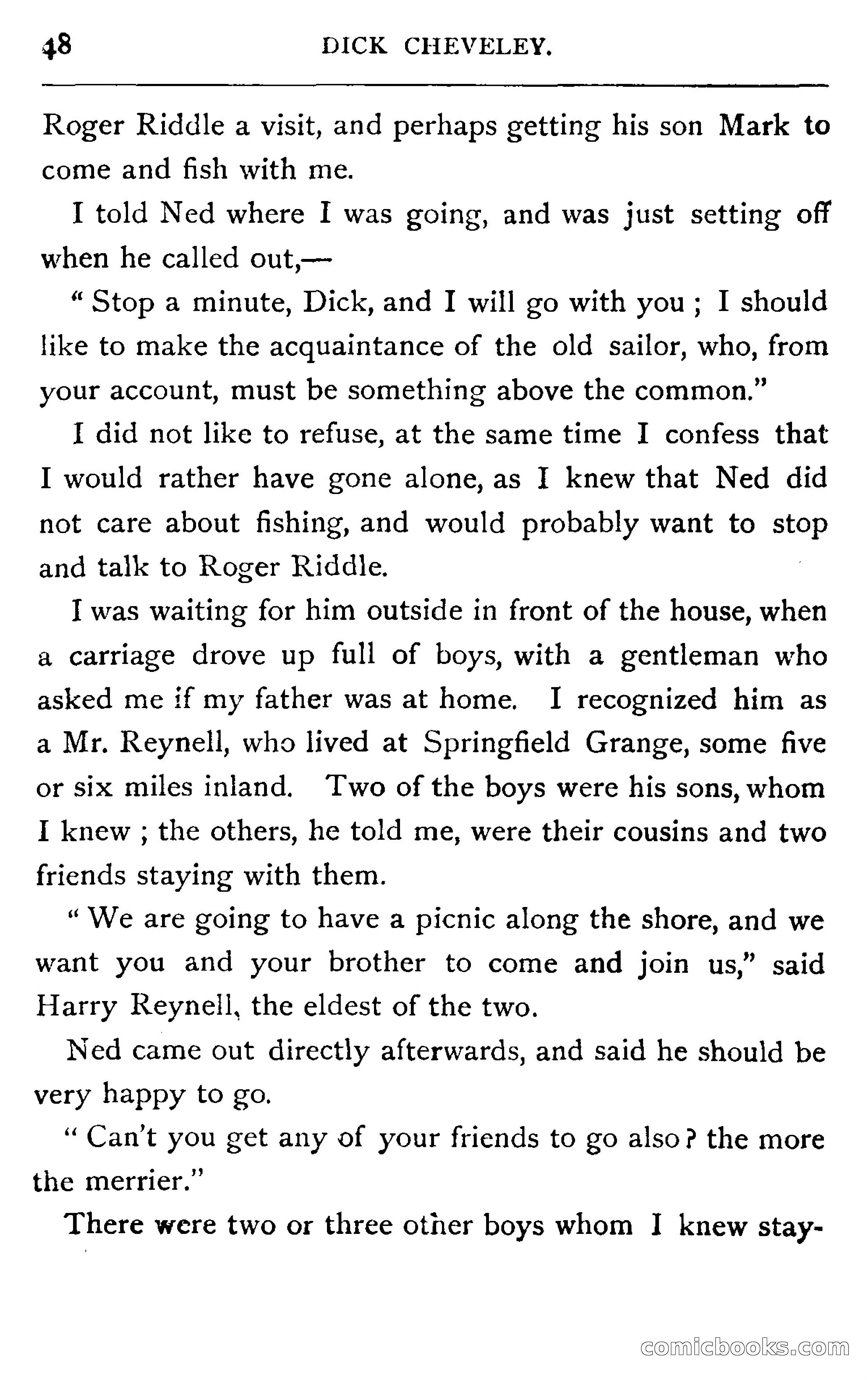 Dick Cheveley: His Adventures and Misadventures — page 64 of 400