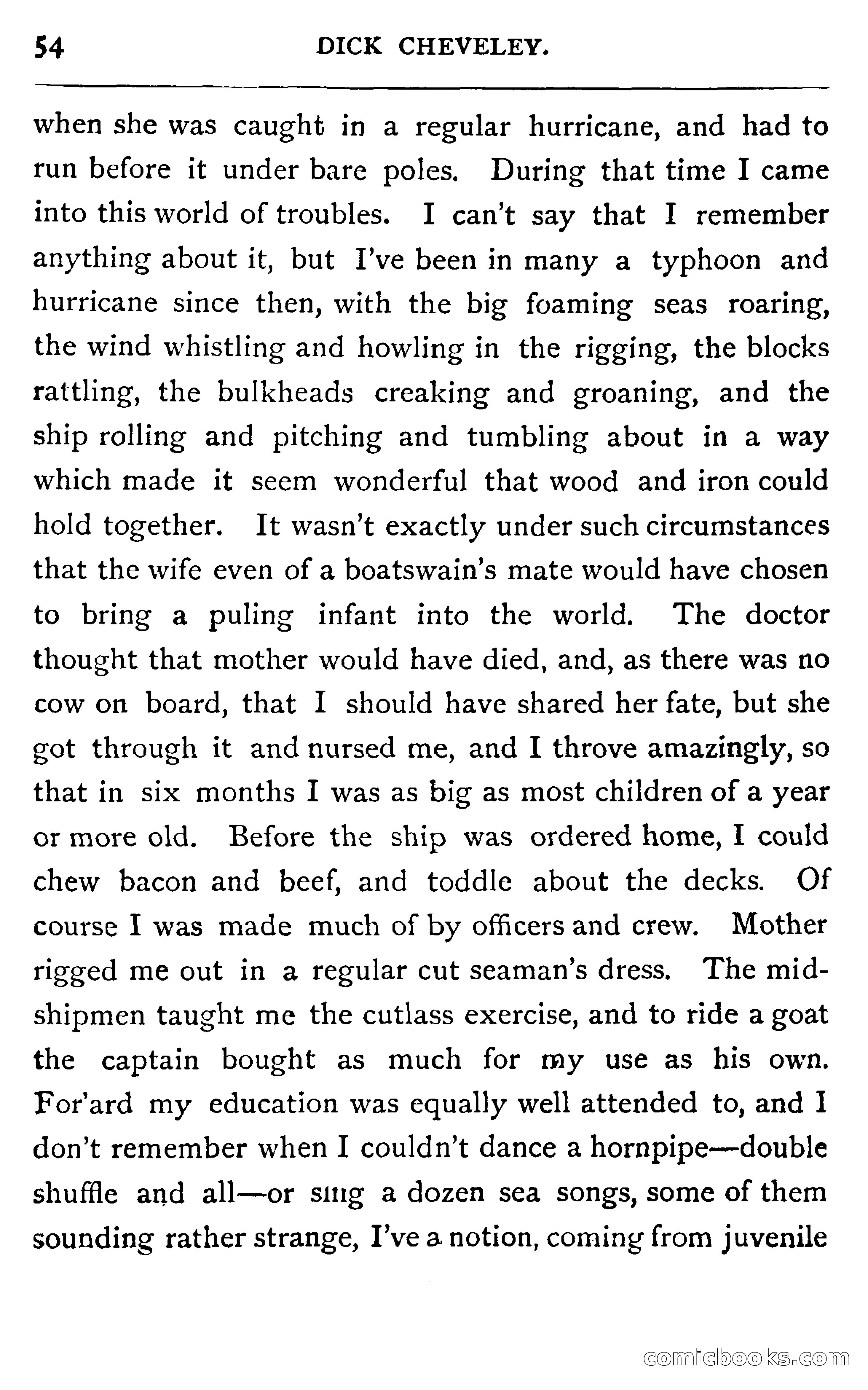 Dick Cheveley: His Adventures and Misadventures — page 70 of 400