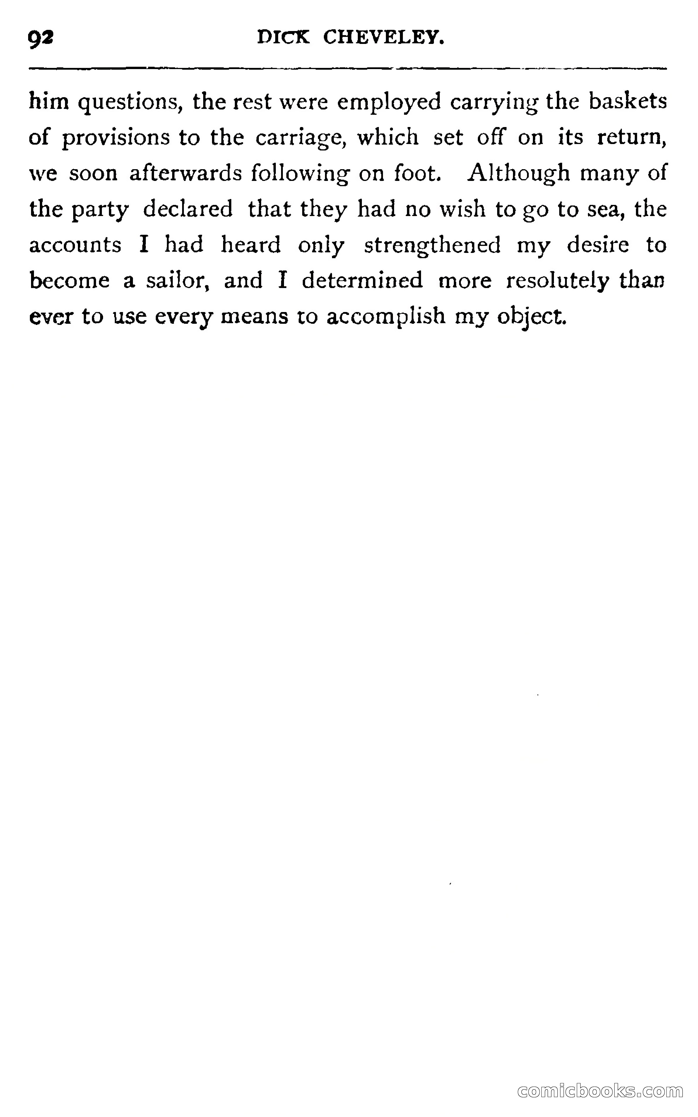 Dick Cheveley: His Adventures and Misadventures — page 108 of 400