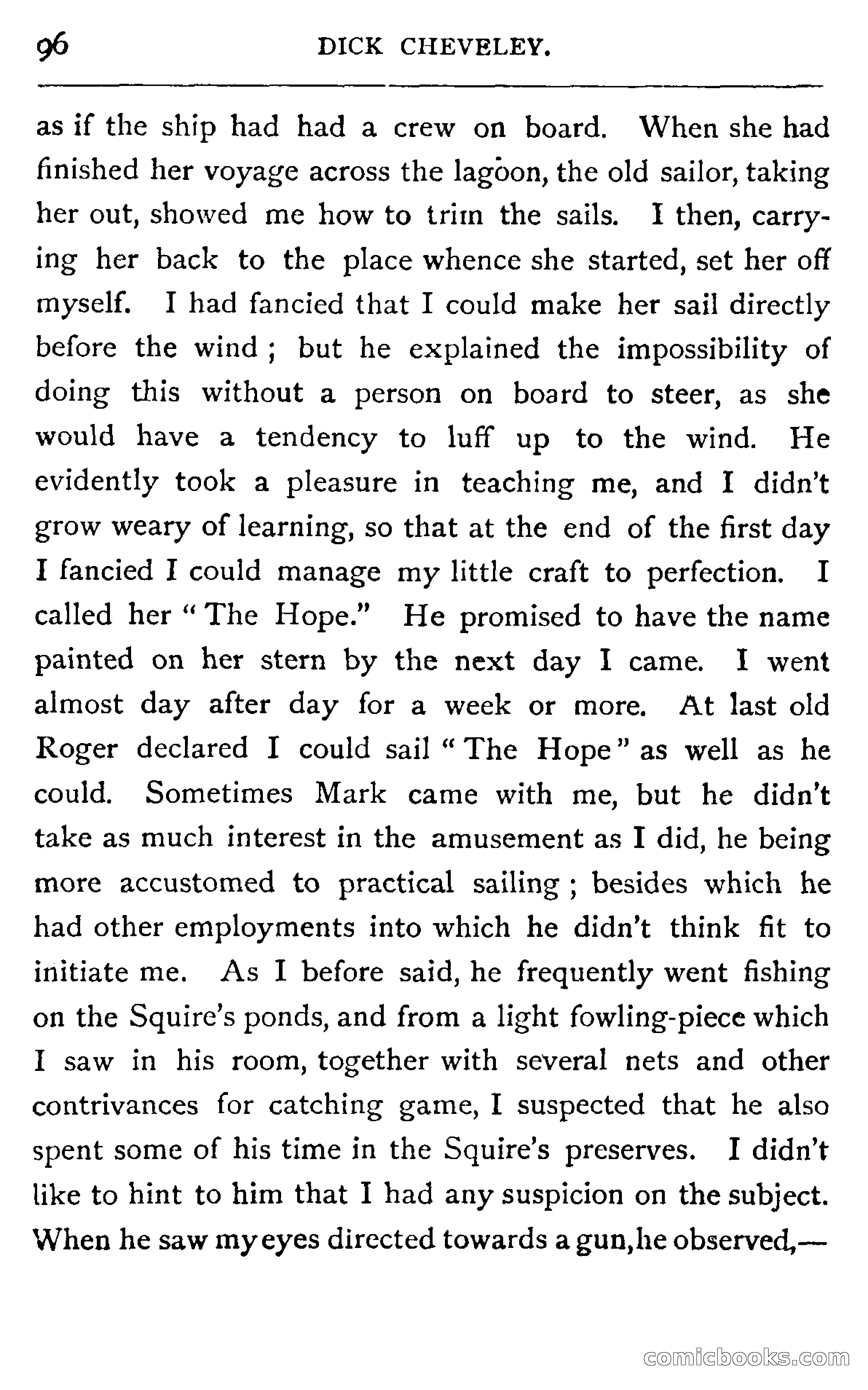 Dick Cheveley: His Adventures and Misadventures — page 112 of 400